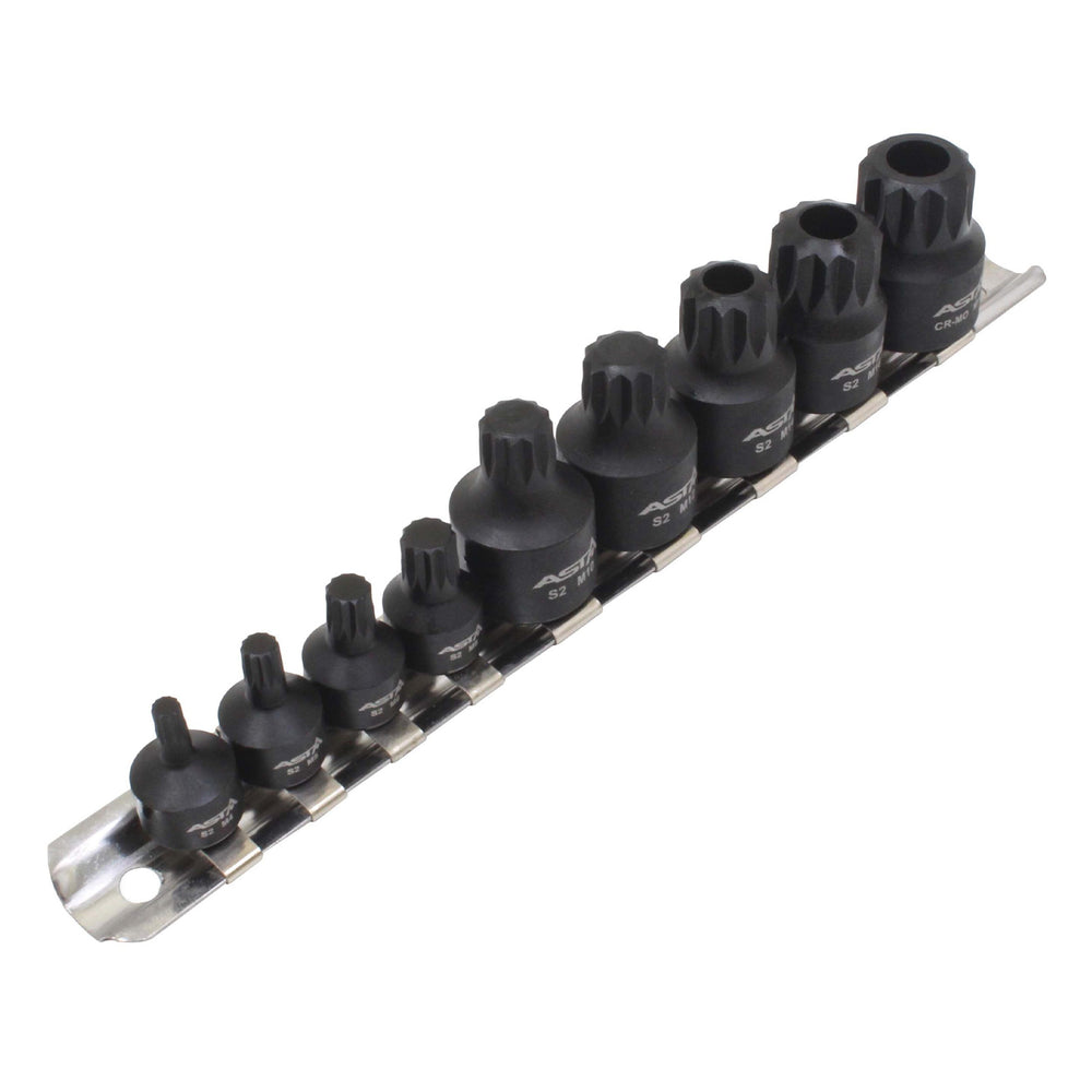 Gépi bit készlet m4-m18 XZN 1/4"-3/8" 9 db