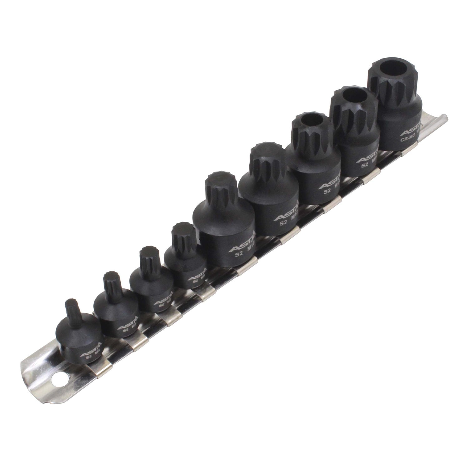 Gépi bit készlet m4-m18 XZN 1/4"-3/8" 9 db