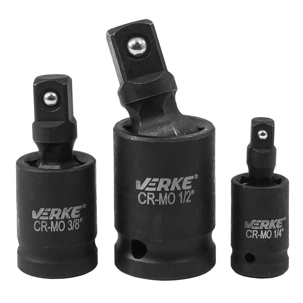 Gépi csuklós adapter készlet 3 db 1/2'' 1/4'' 3/8''