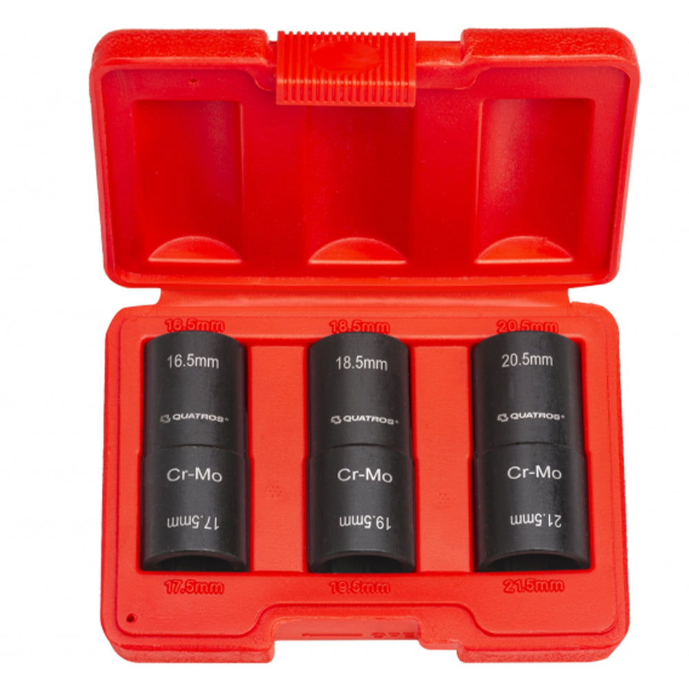 Gépi dugókulcs készlet 16.5 mm - 21.5 mm QUATROS