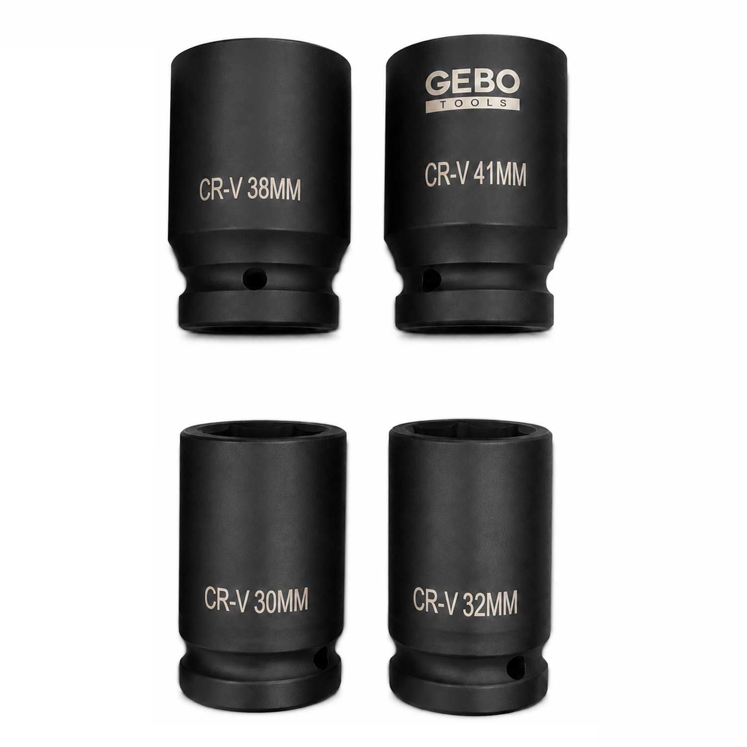 Gépi dugókulcs készlet 1'' 22-41 mm 10 db GEBO TOOLS