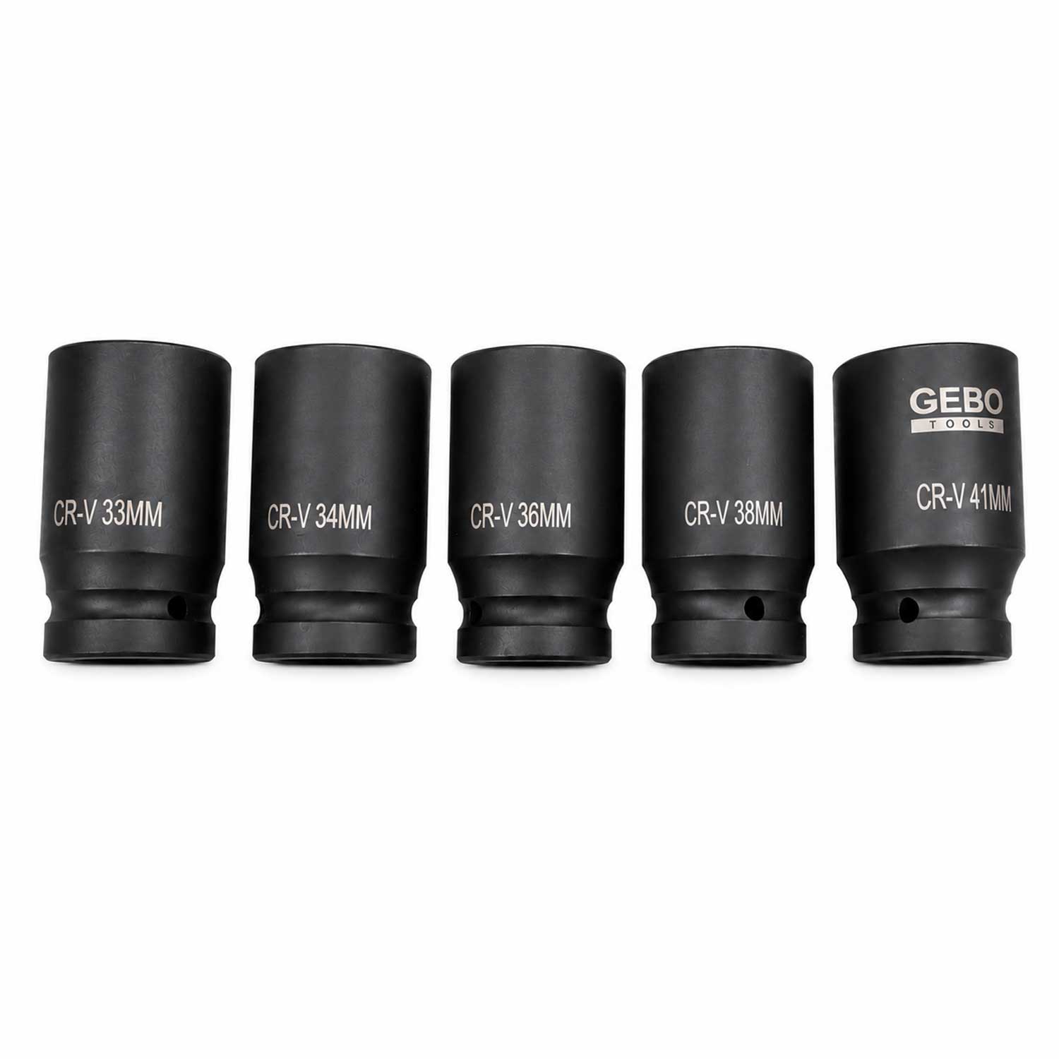 Gépi dugókulcs készlet 1'' 22-41 mm 10 db GEBO TOOLS