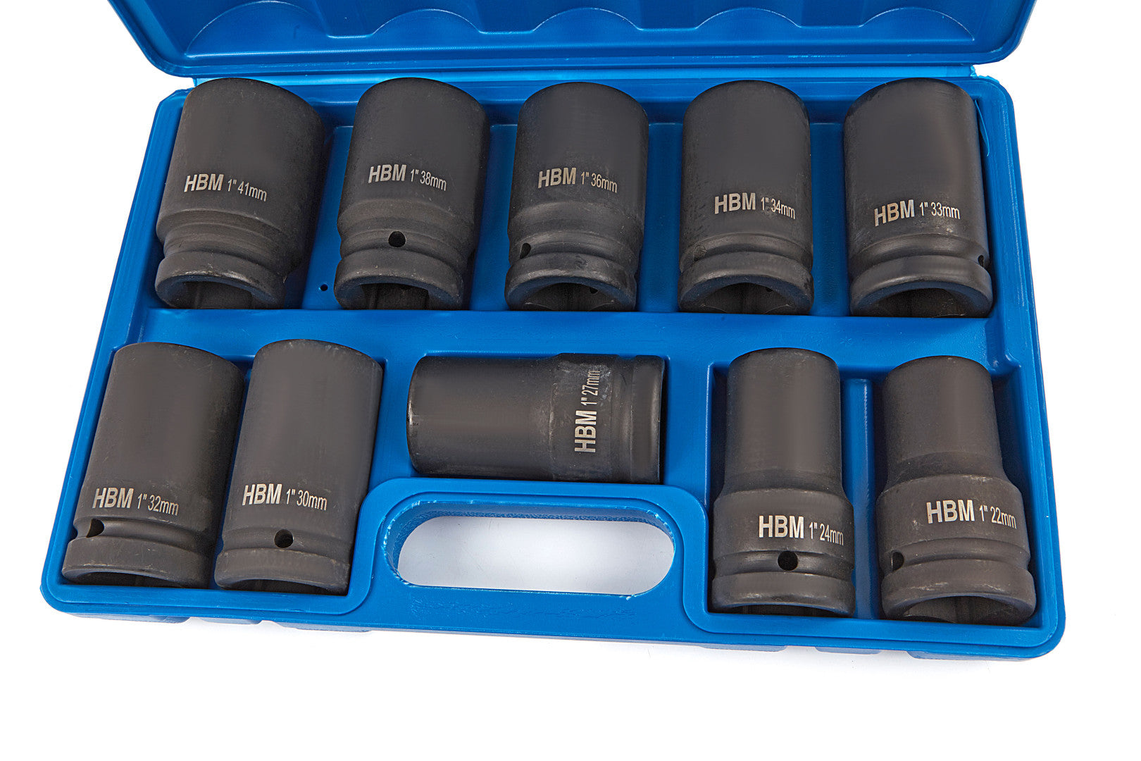Gépi dugókulcs készlet 1" 22 - 41 mm 10 db