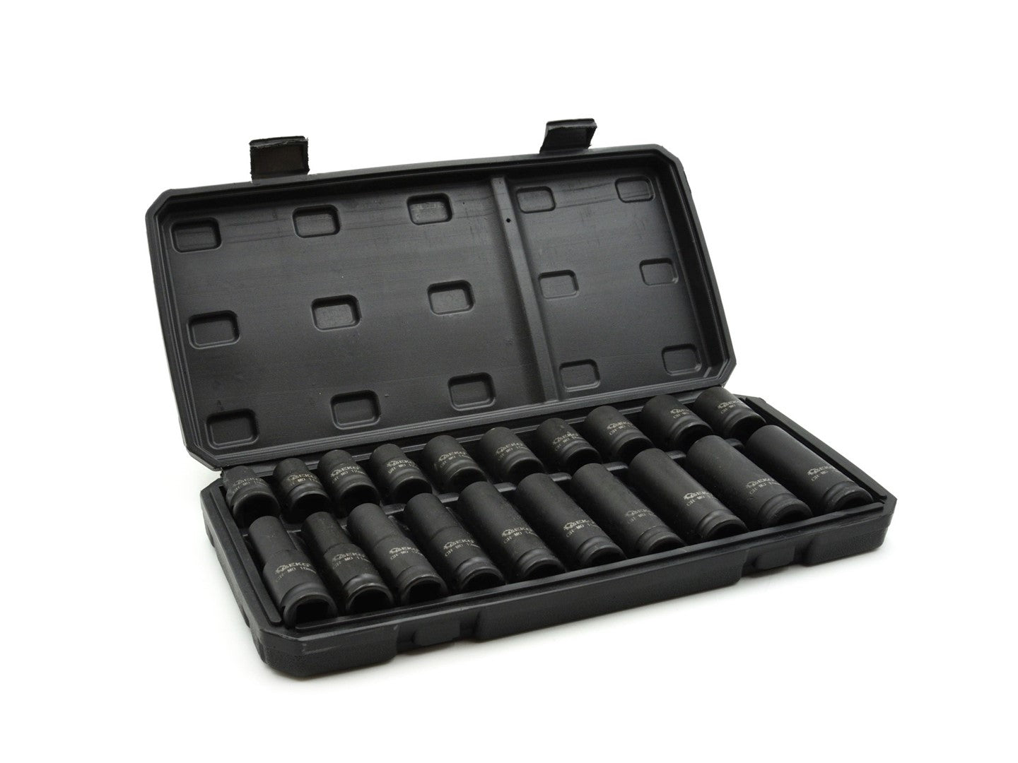 Gépi dugókulcs készlet rövid és hosszú 1/2" 10-19mm 20 db