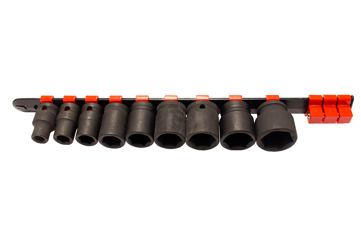 Gépi hatlapfejü dugókulcs készlet 1/2” 10-27mm 9 db KROFTOOLS