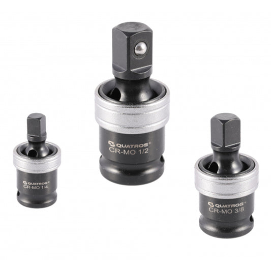 Gépi ütőadapter készlet kardáncsuklóval 1/4'', 3/8'' 1/2''