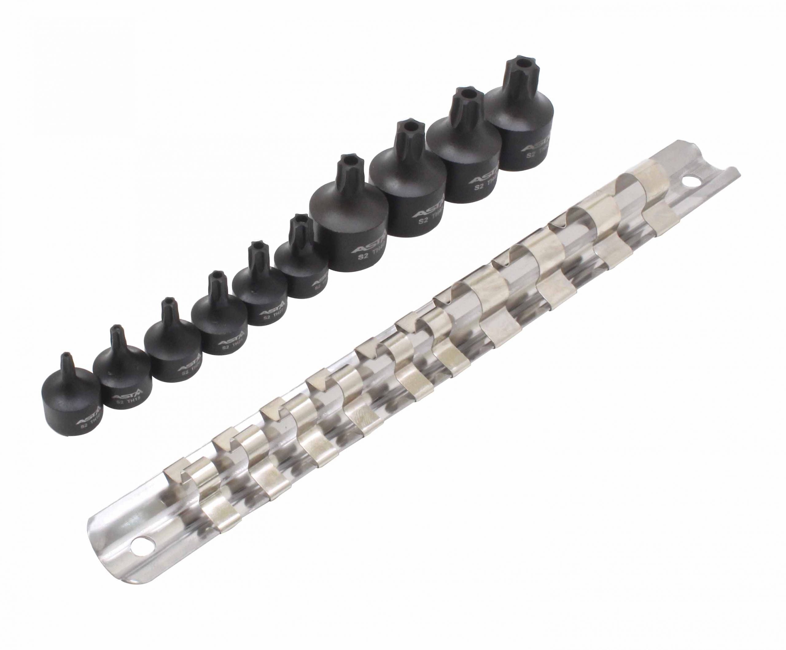 Gépi TORX bit készlet 1/4″ és 3/8″ üreges