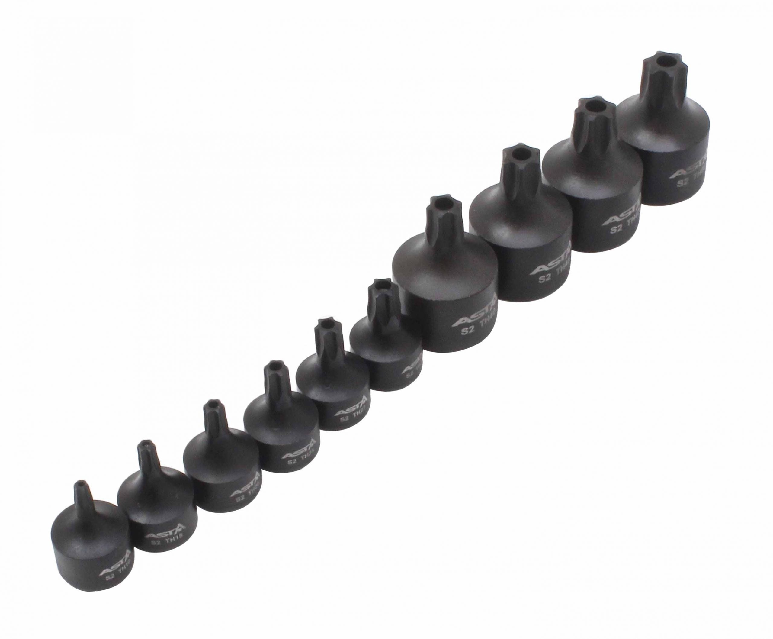 Gépi TORX bit készlet 1/4″ és 3/8″ üreges