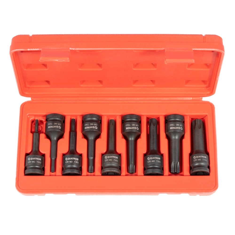 Gépi TORX dugókulcs készlet 1/2" t20 - t70