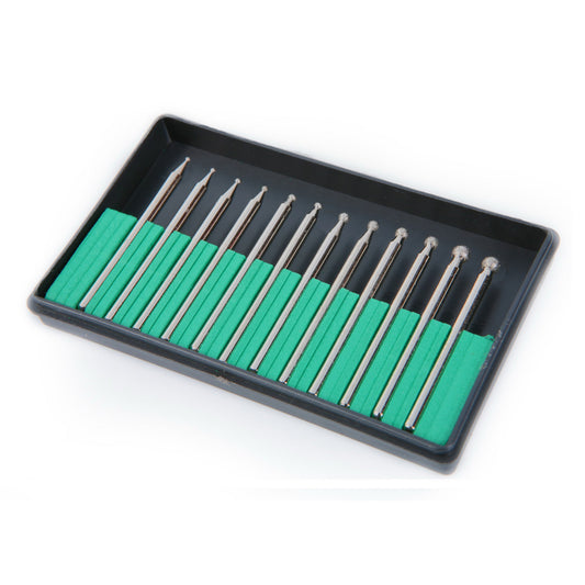 Gyémánt maró készlet 3mm 12 db HBM
