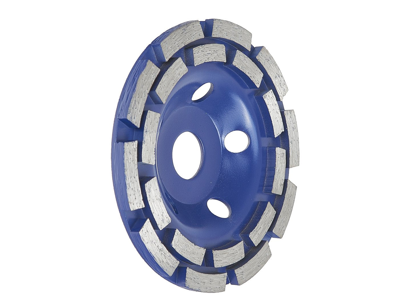 Gyémántozott szegmentált csiszolókorong beton gránit márvány csiszolására 5 mm 125 x 22.2 mm GEKO