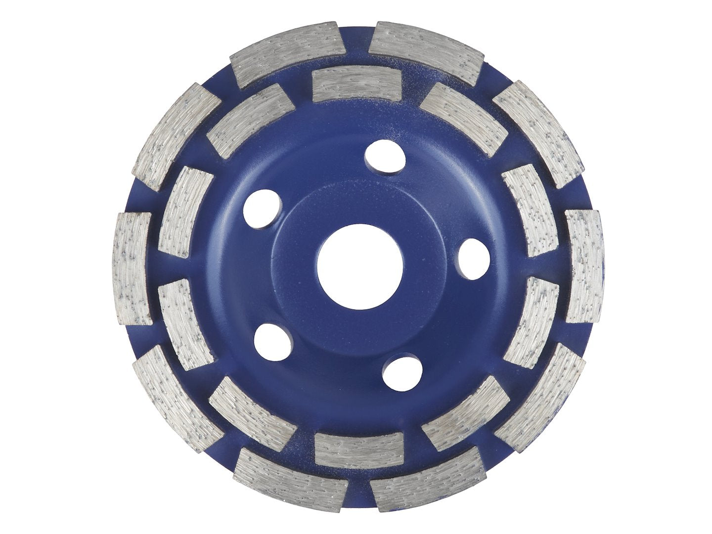 Gyémántozott szegmentált csiszolókorong beton gránit márvány csiszolására 5 mm 125 x 22.2 mm GEKO
