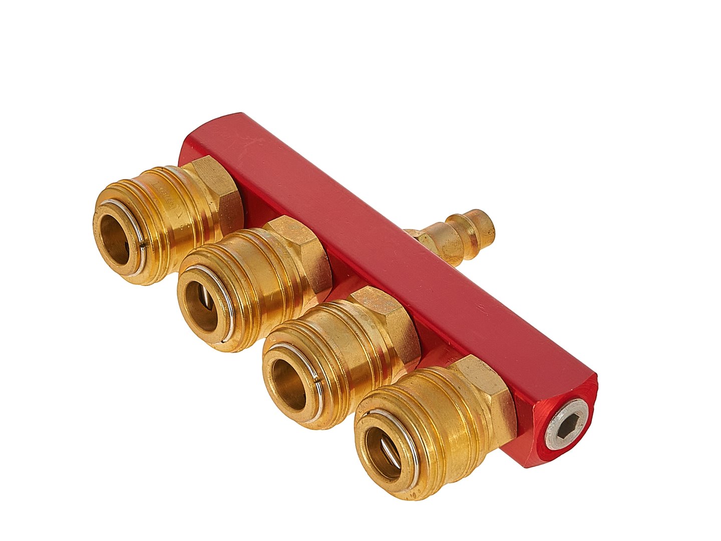 Gyorscsatlakozó 4 elosztóval 1/4" TVARDY