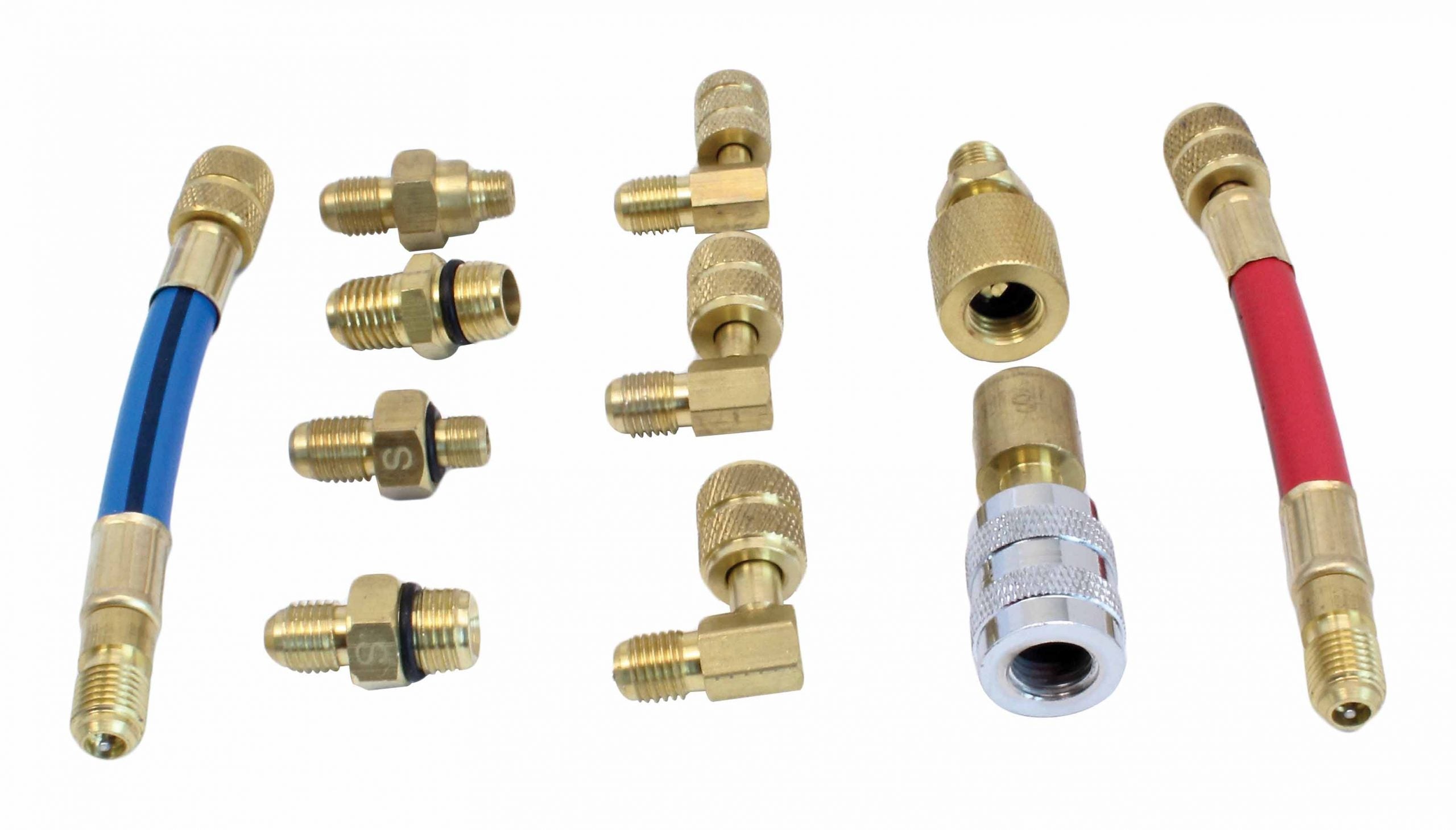 Gyorscsatlakozó adapter készlet légkondi teszterhez-r12 R134A