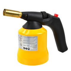 Gázforrasztó pisztoly piezo gyujtással 1.7KW GEKO