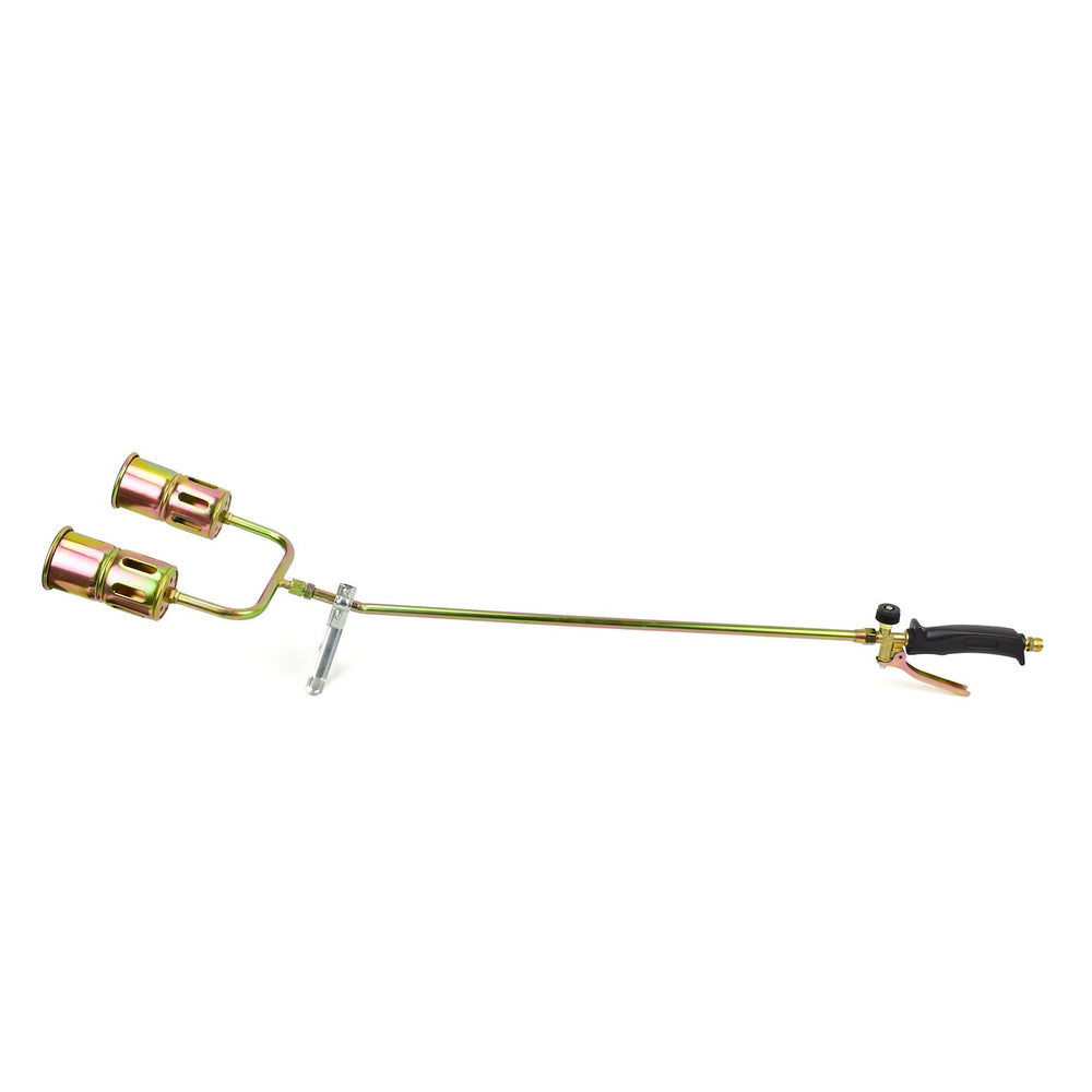 Gázperzselő 2 fejjel 85 cm GEKO