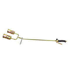 Gázperzselő 2 fejjel 85 cm GEKO