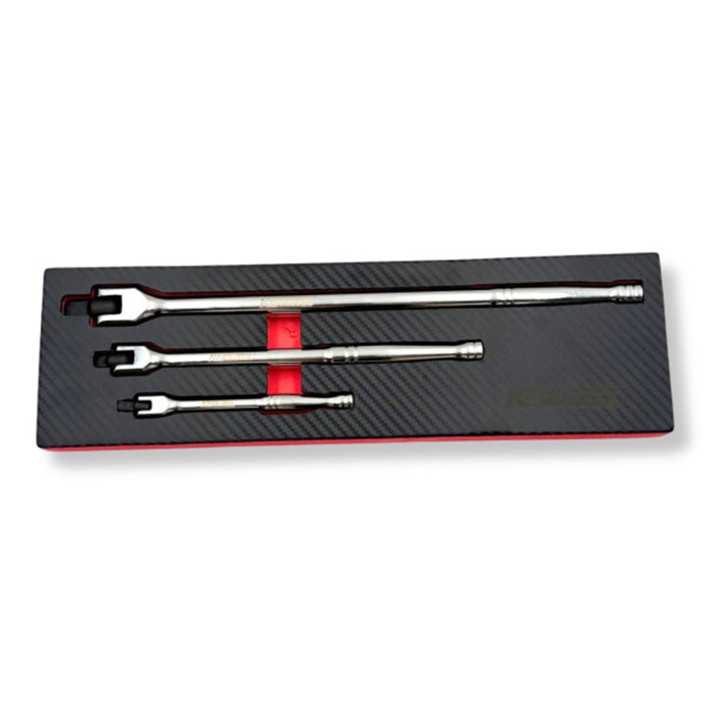Hajtószár készlet 1/4" 3/8" 1/2" 3 db