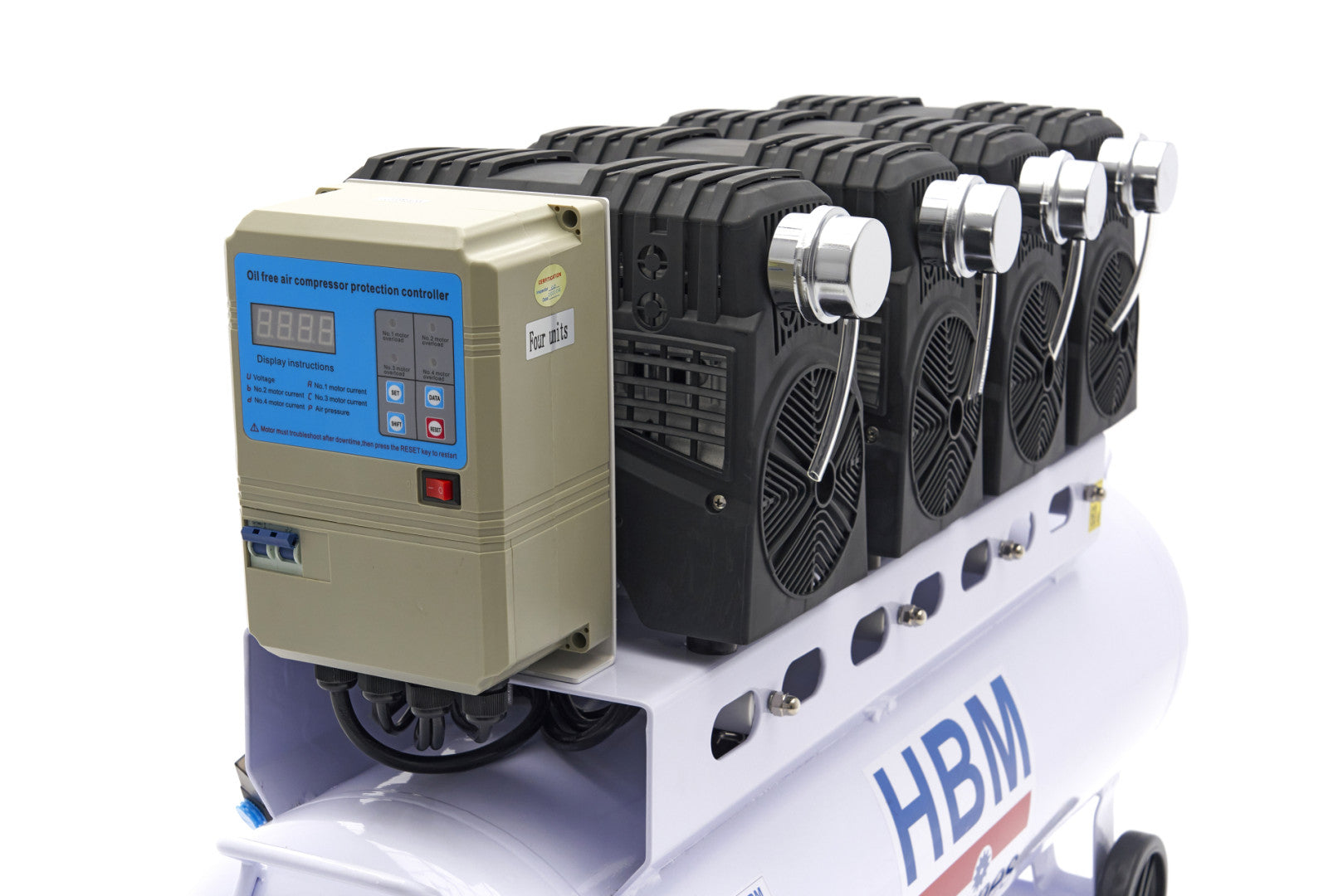 Halk kompresszor olajmentes 120 l HBM