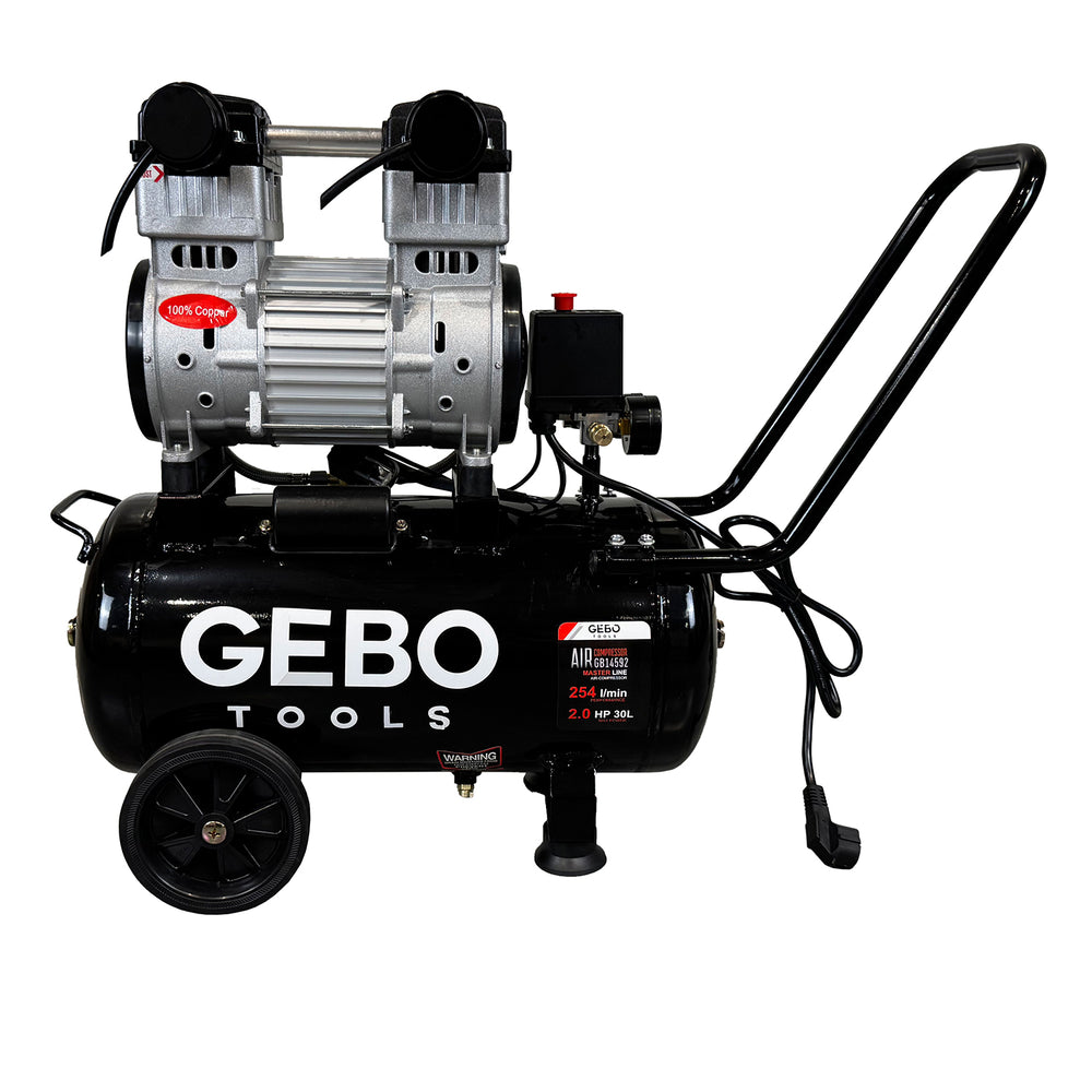 Halk kompresszor olajmentes 30 l GEBO TOOLS