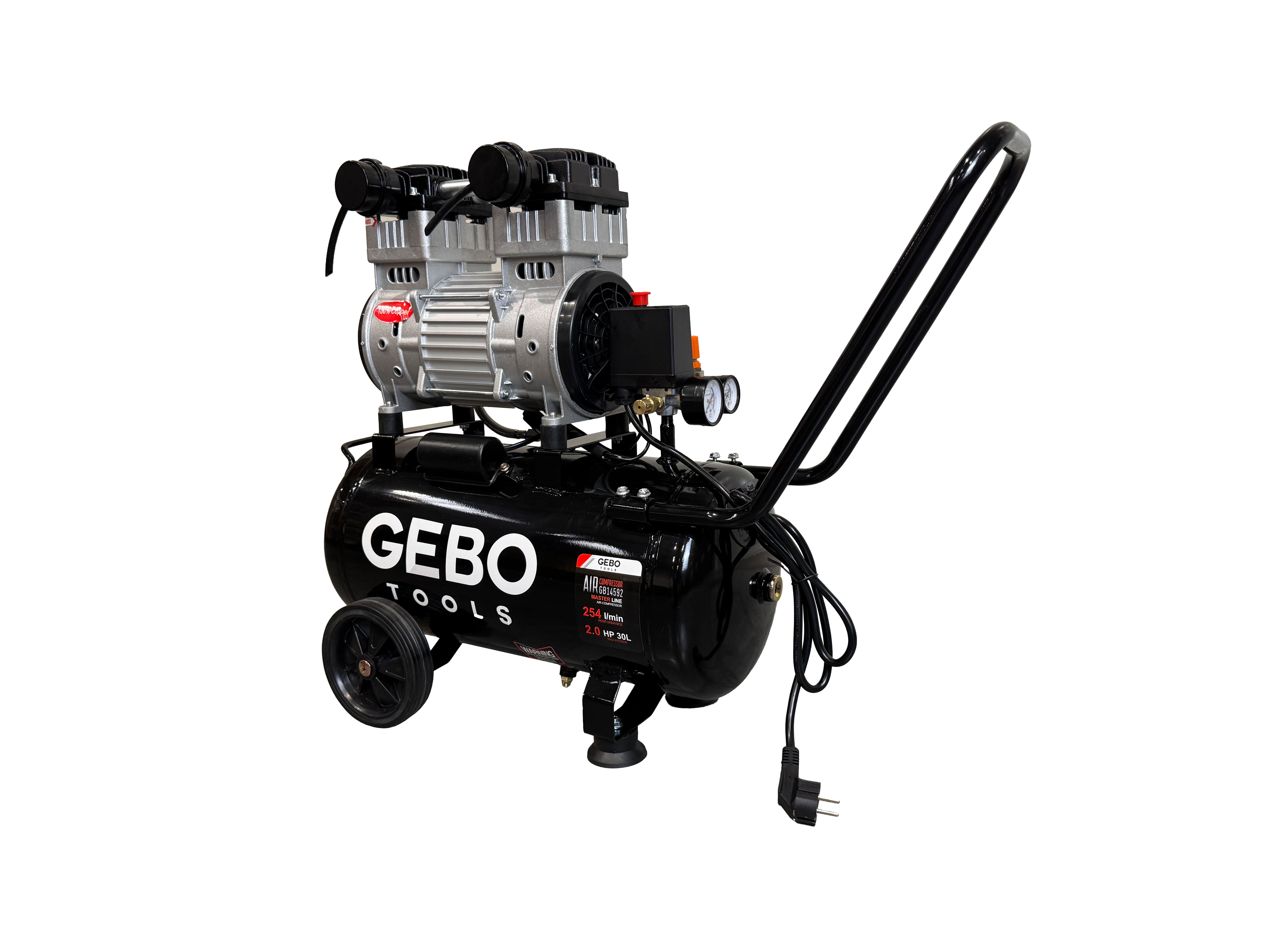 Halk kompresszor olajmentes 30 l GEBO TOOLS