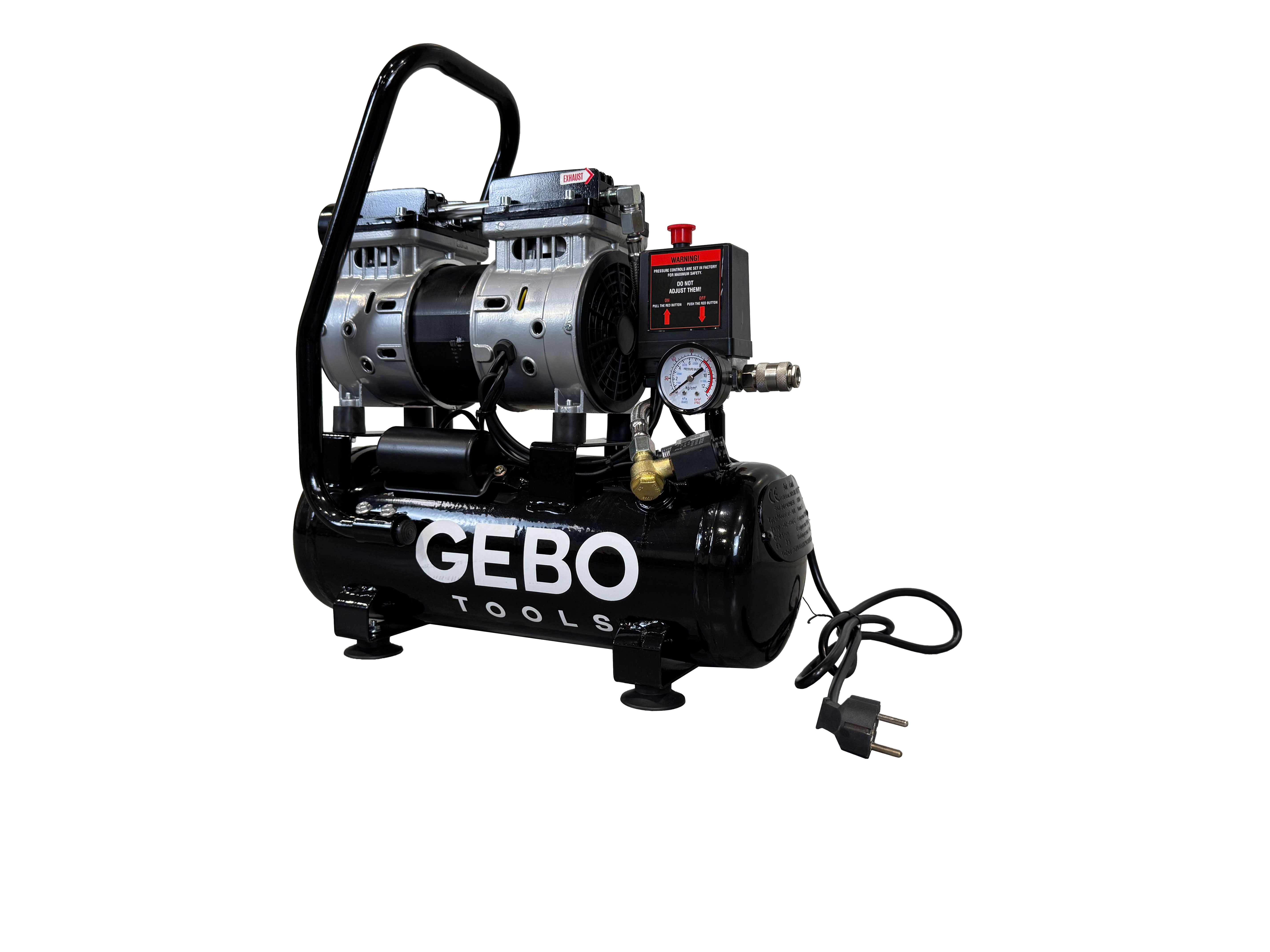 Halk kompresszor olajmentes 9 l GEBO TOOLS