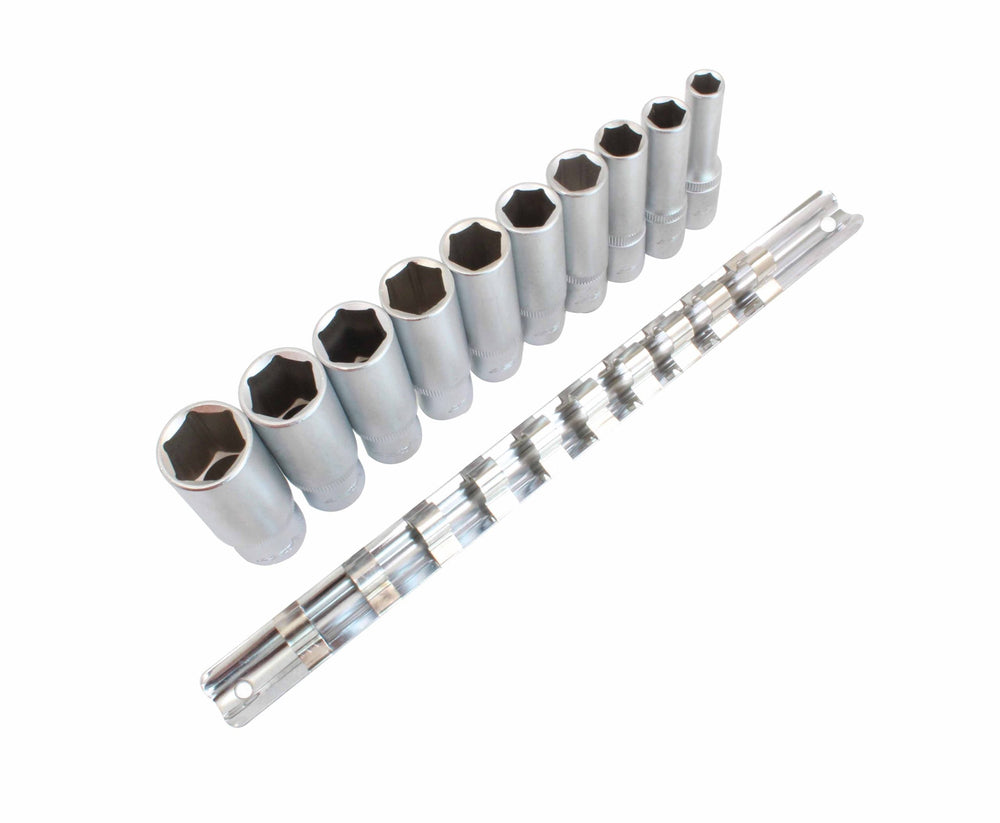 Hatszögű dugókulcs készlet 8 - 19 mm 3/8" 9 db