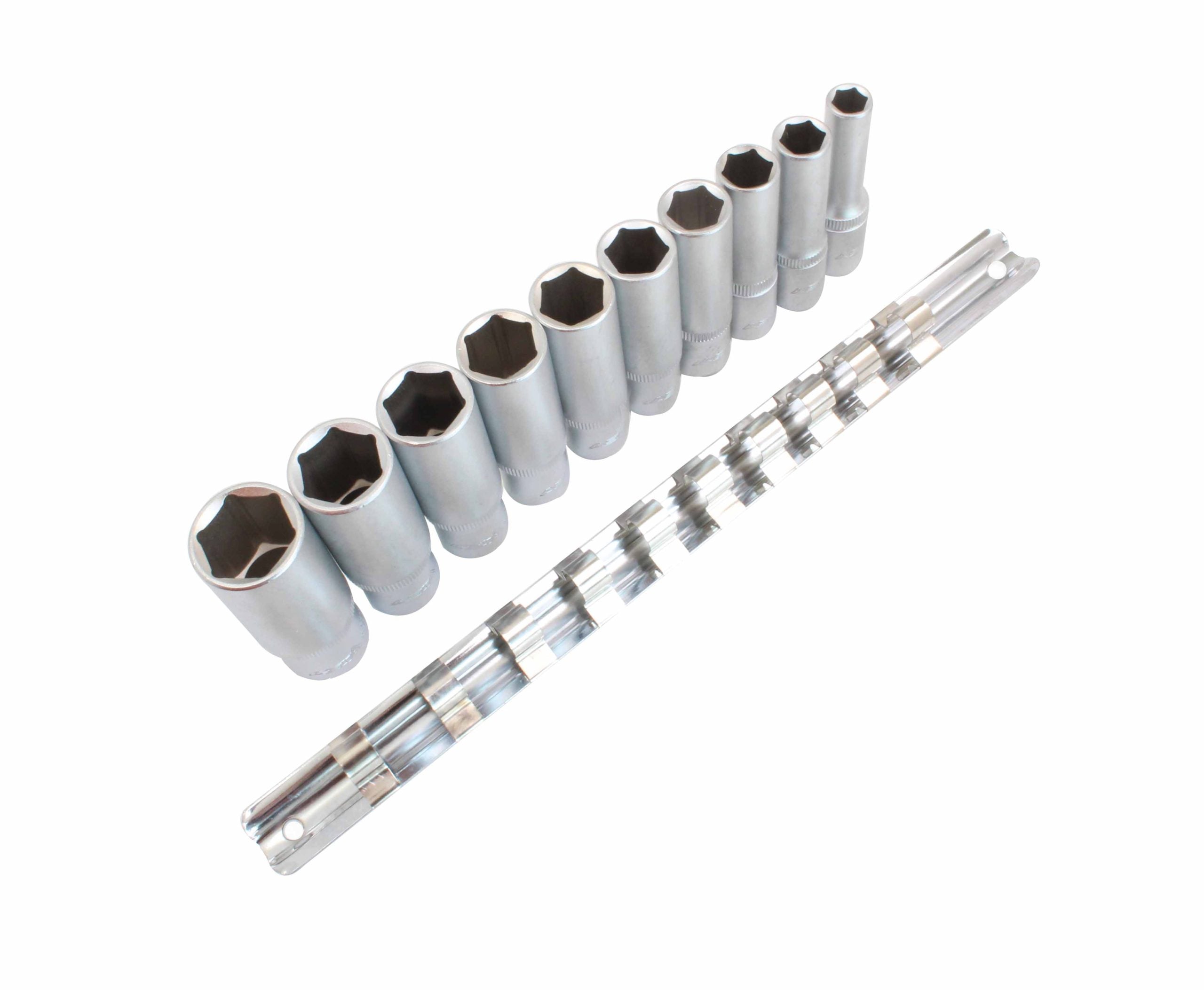Hatszögű dugókulcs készlet 8 - 19 mm 3/8" 9 db