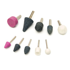 CSISZOLÓ KÉSZLET EGYENES CSISZOLÓHOZ 1/4, 1/8 10 DB