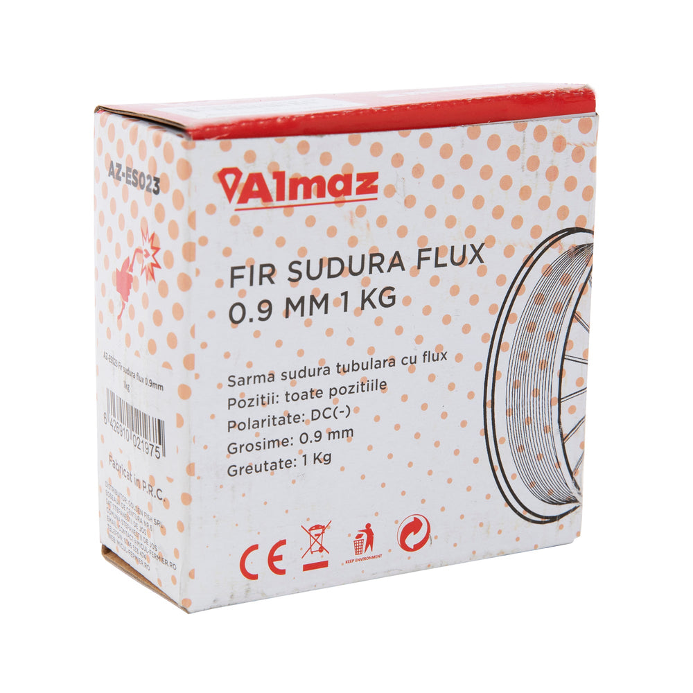 Hegesztő huzal flux 0.9mm 1kg ALMAZ