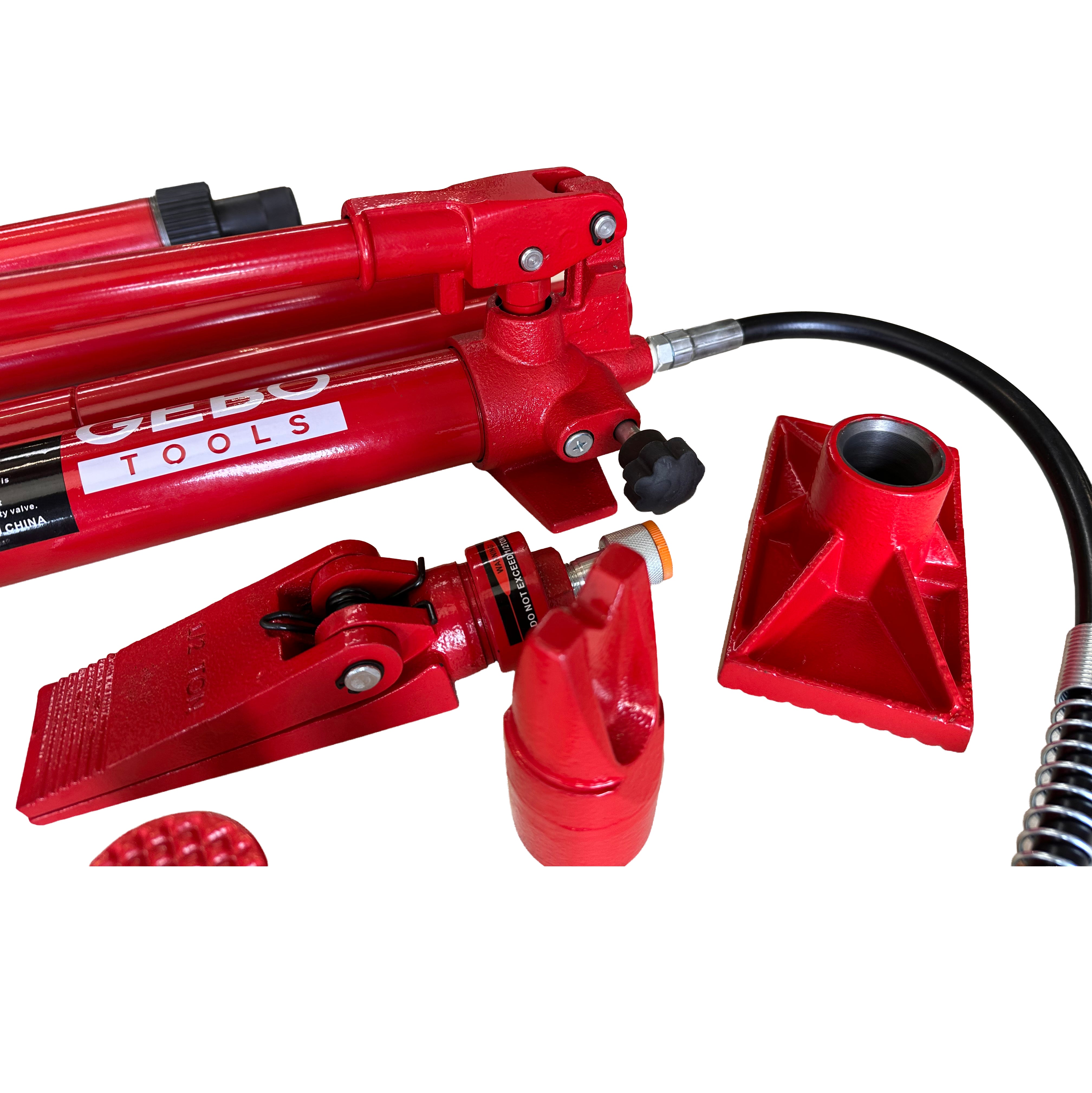 Hidraulikus karosszéria prés készlet 10 t 15 db GEBO TOOLS