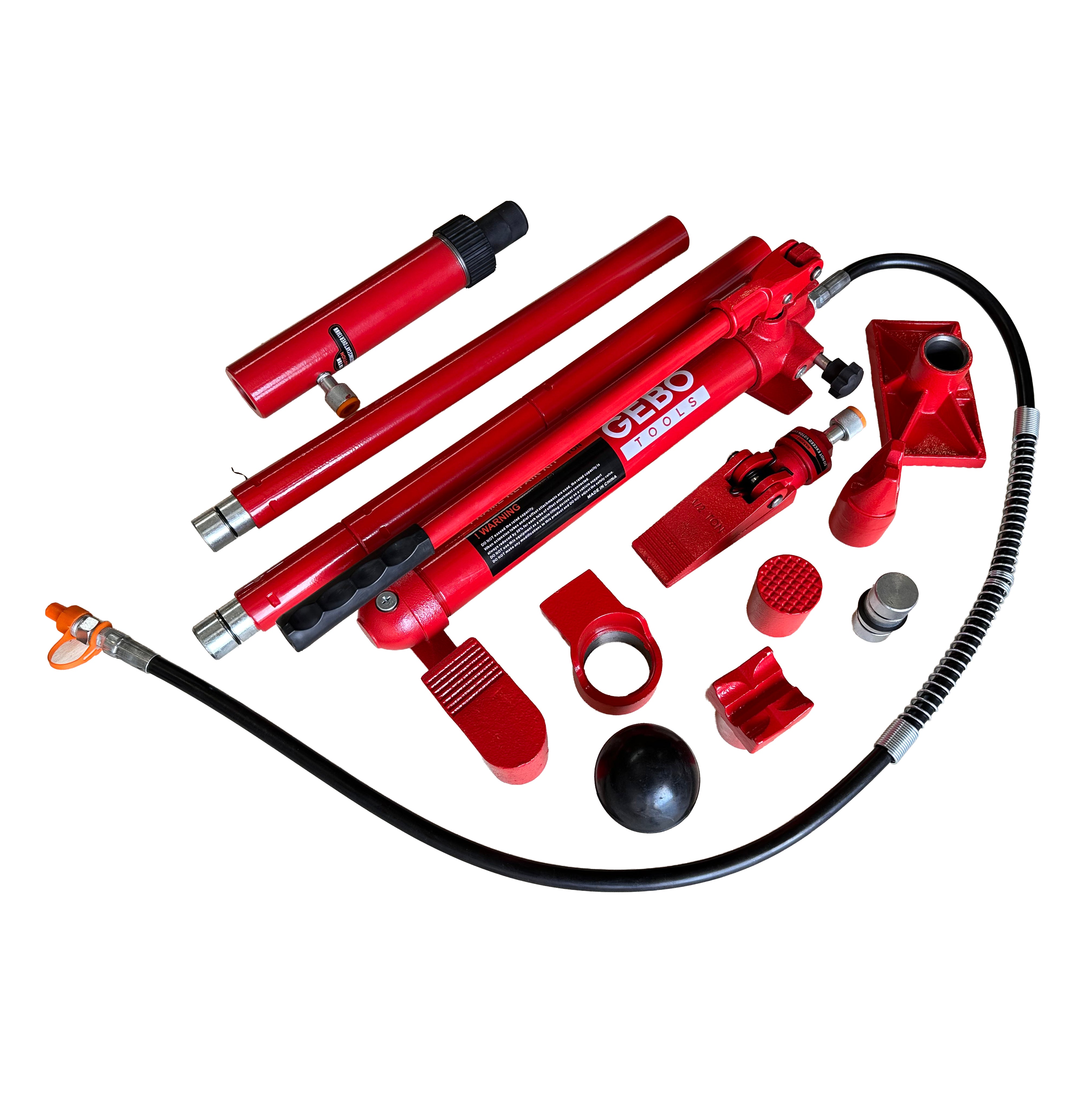 Hidraulikus karosszéria prés készlet 10 t 15 db GEBO TOOLS