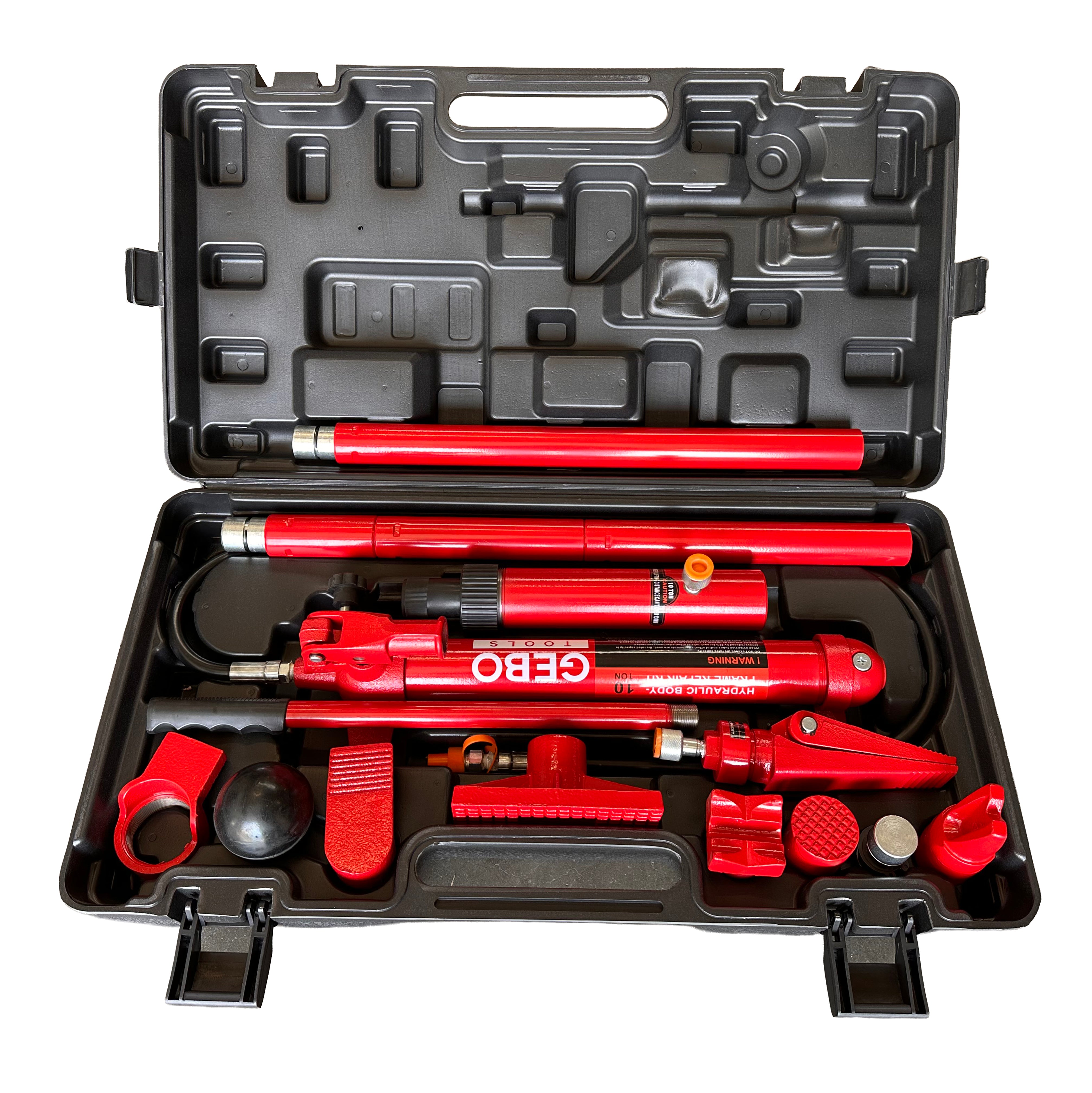 Hidraulikus karosszéria prés készlet 10 t 15 db GEBO TOOLS
