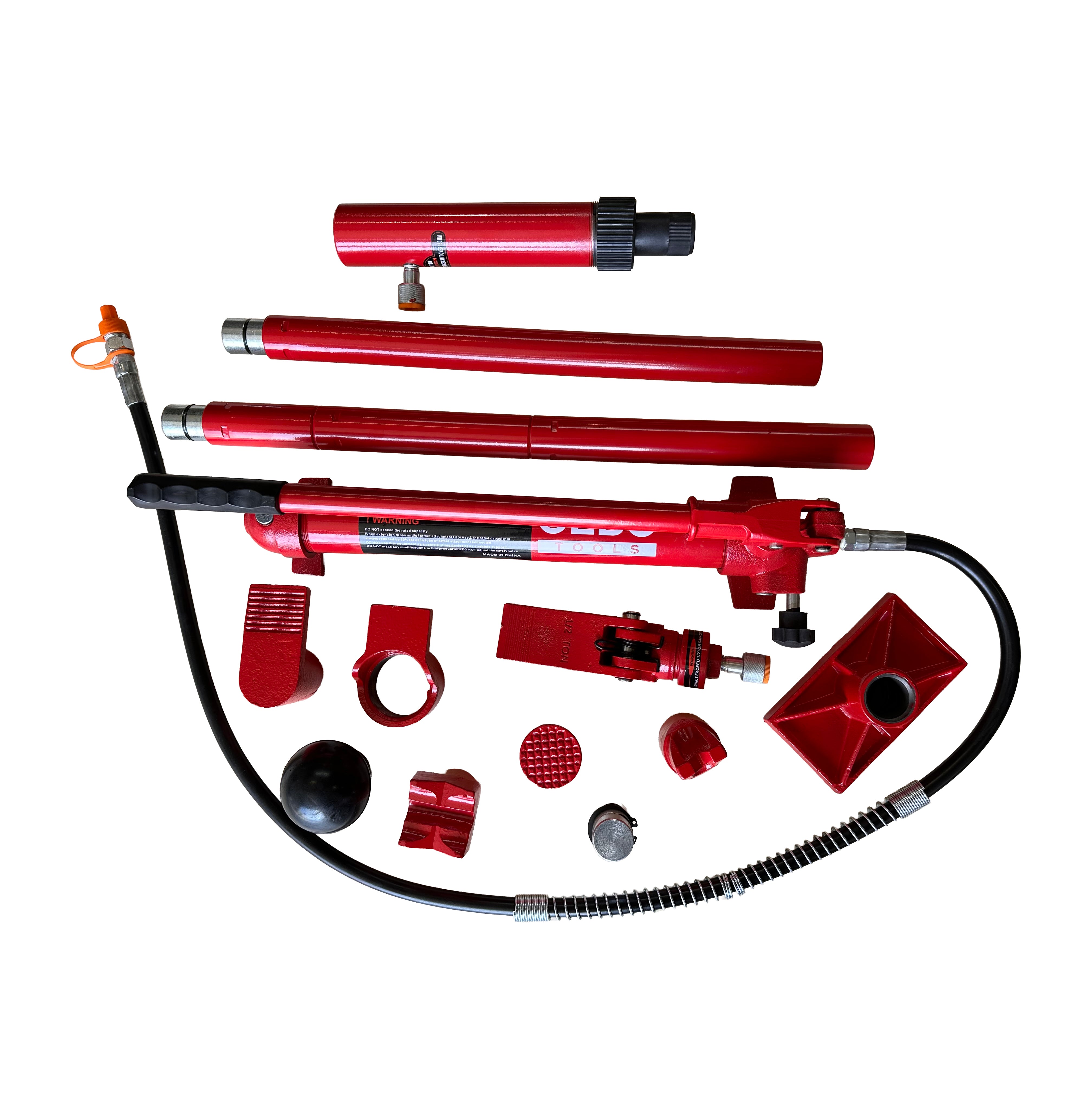 Hidraulikus karosszéria prés készlet 10 t 15 db GEBO TOOLS