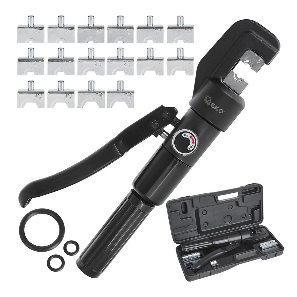 Hidraulikus krimpelő fogó 4-70mm2 6 t GEKO