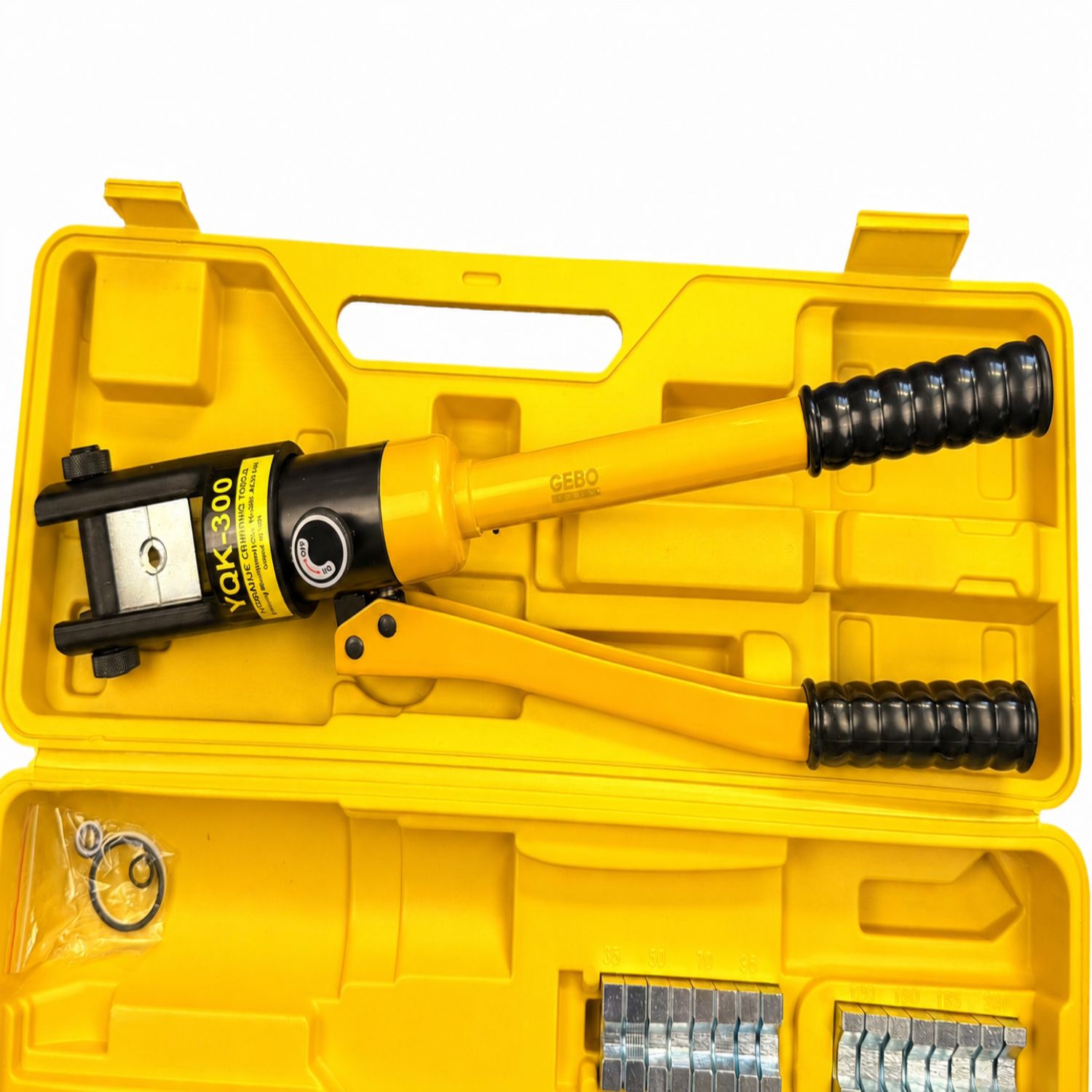 Hidraulikus krimpelő fogó 6-300 mm2 13 t GEBO TOOLS