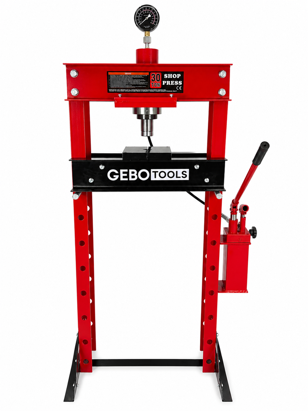 Hidraulikus prés dupla hengeres 30T GEBO TOOLS