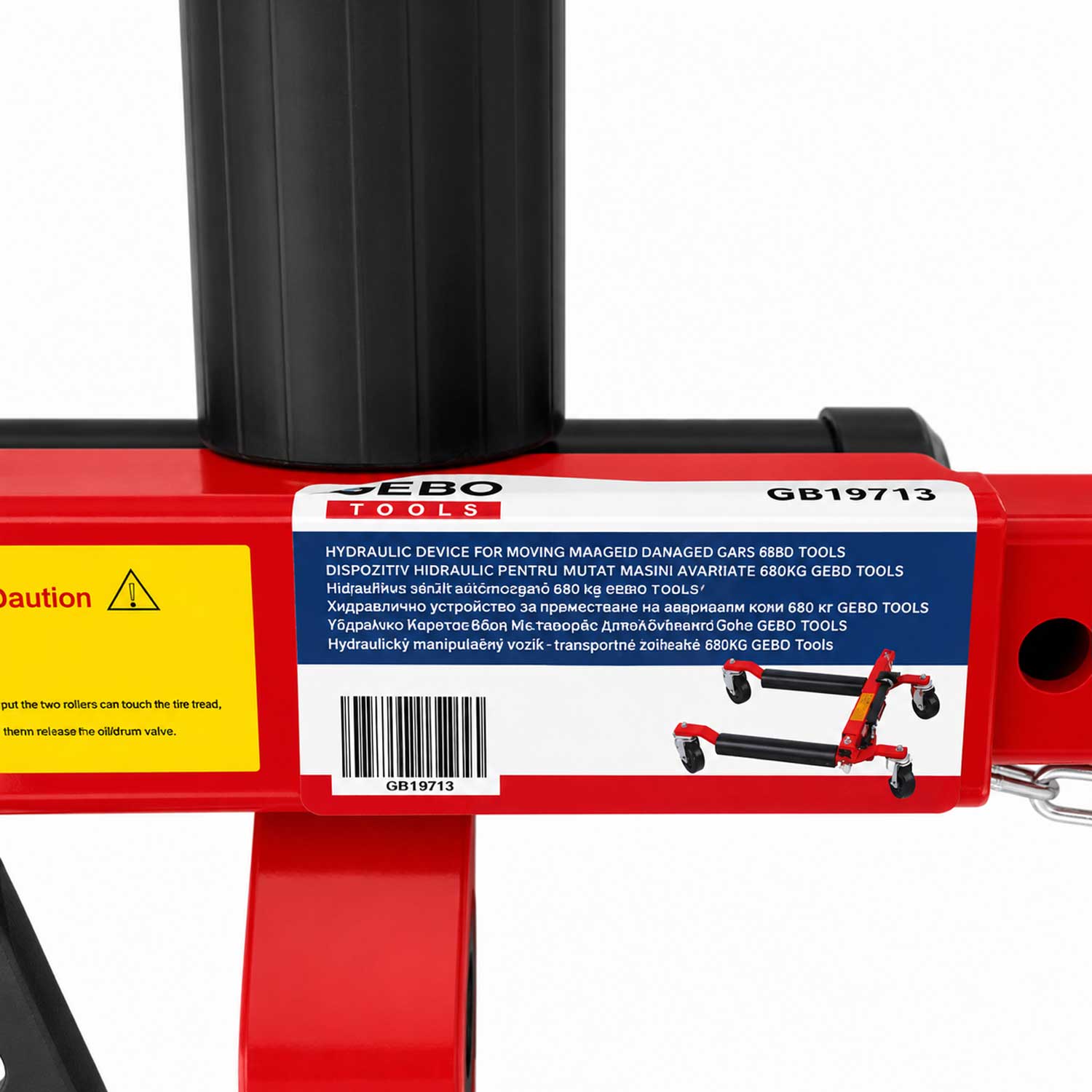 Hidraulikus sérült autómozgató 680 kg GEBO TOOLS