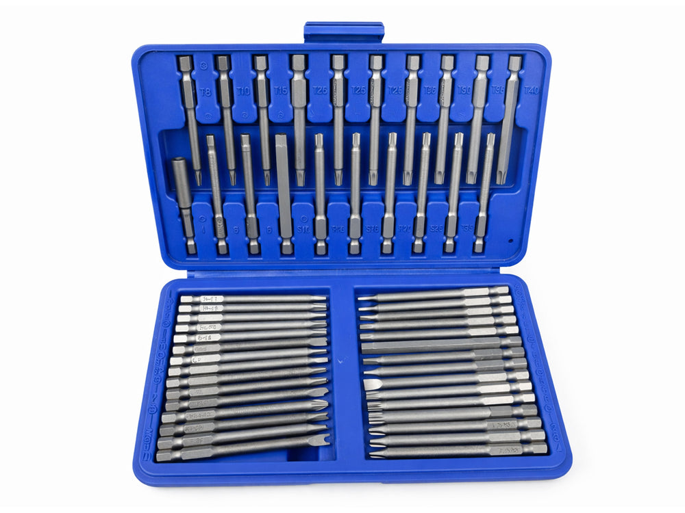 Hosszú bit készlet fúrógéphez 50 db GEBO TOOLS