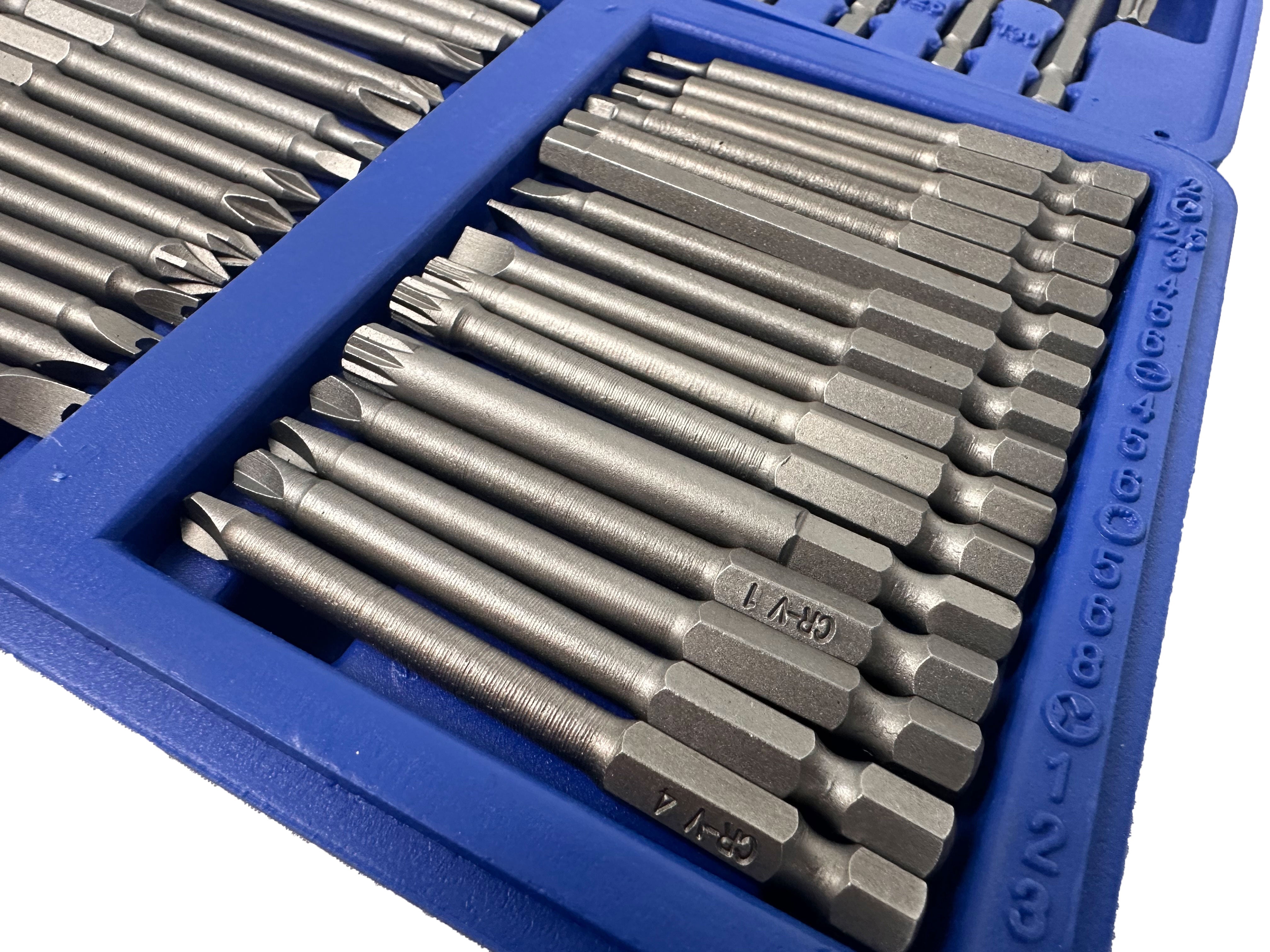 Hosszú bit készlet fúrógéphez 50 db GEBO TOOLS