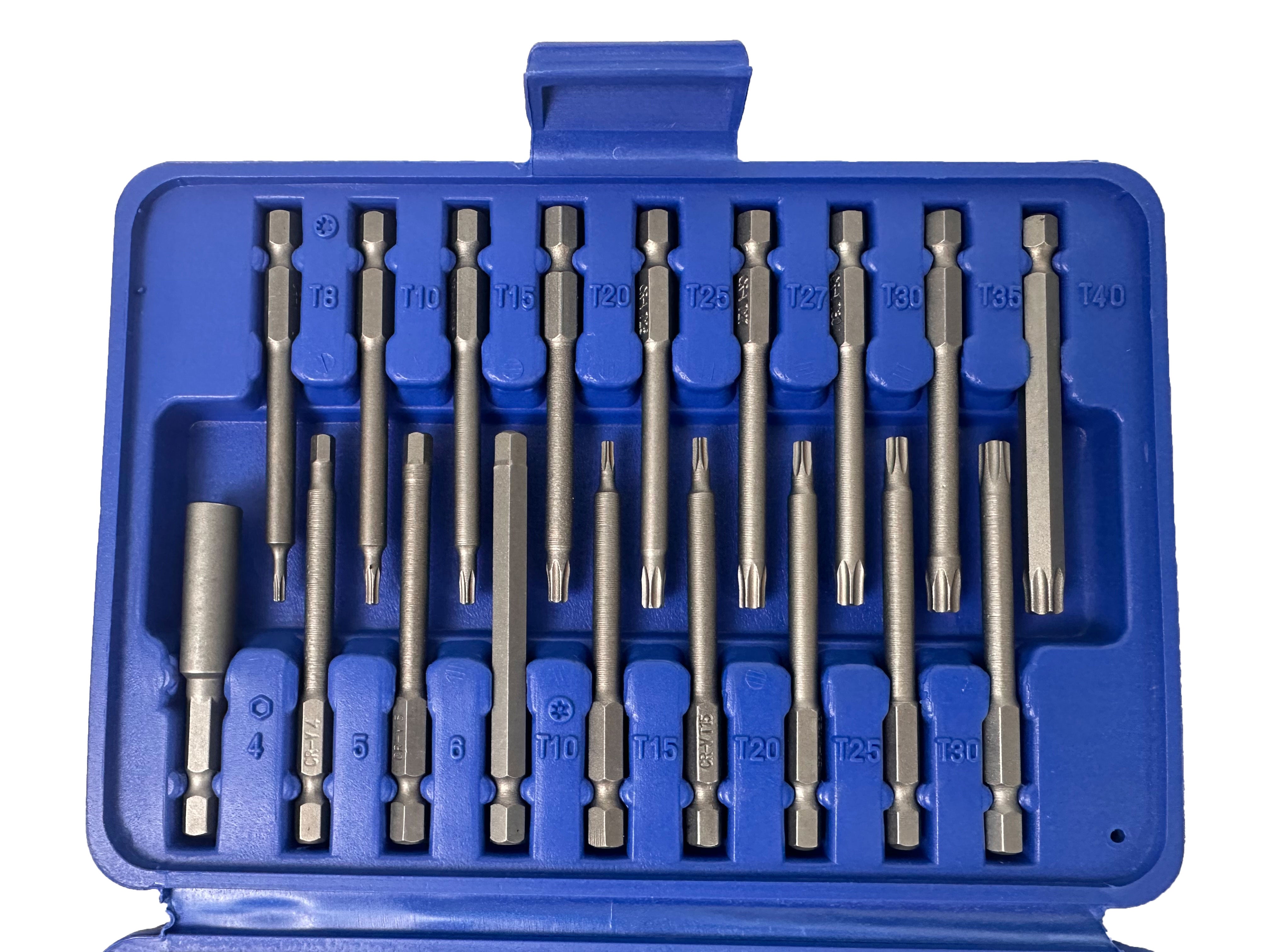 Hosszú bit készlet fúrógéphez 50 db GEBO TOOLS