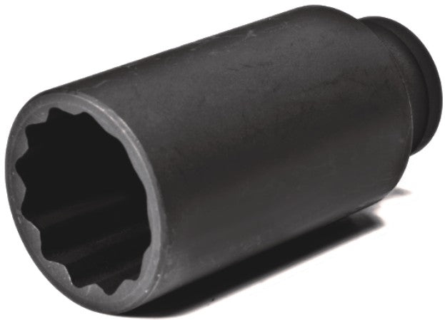 Hosszú dugókulcs 12 pontos 1/2" 30 mm