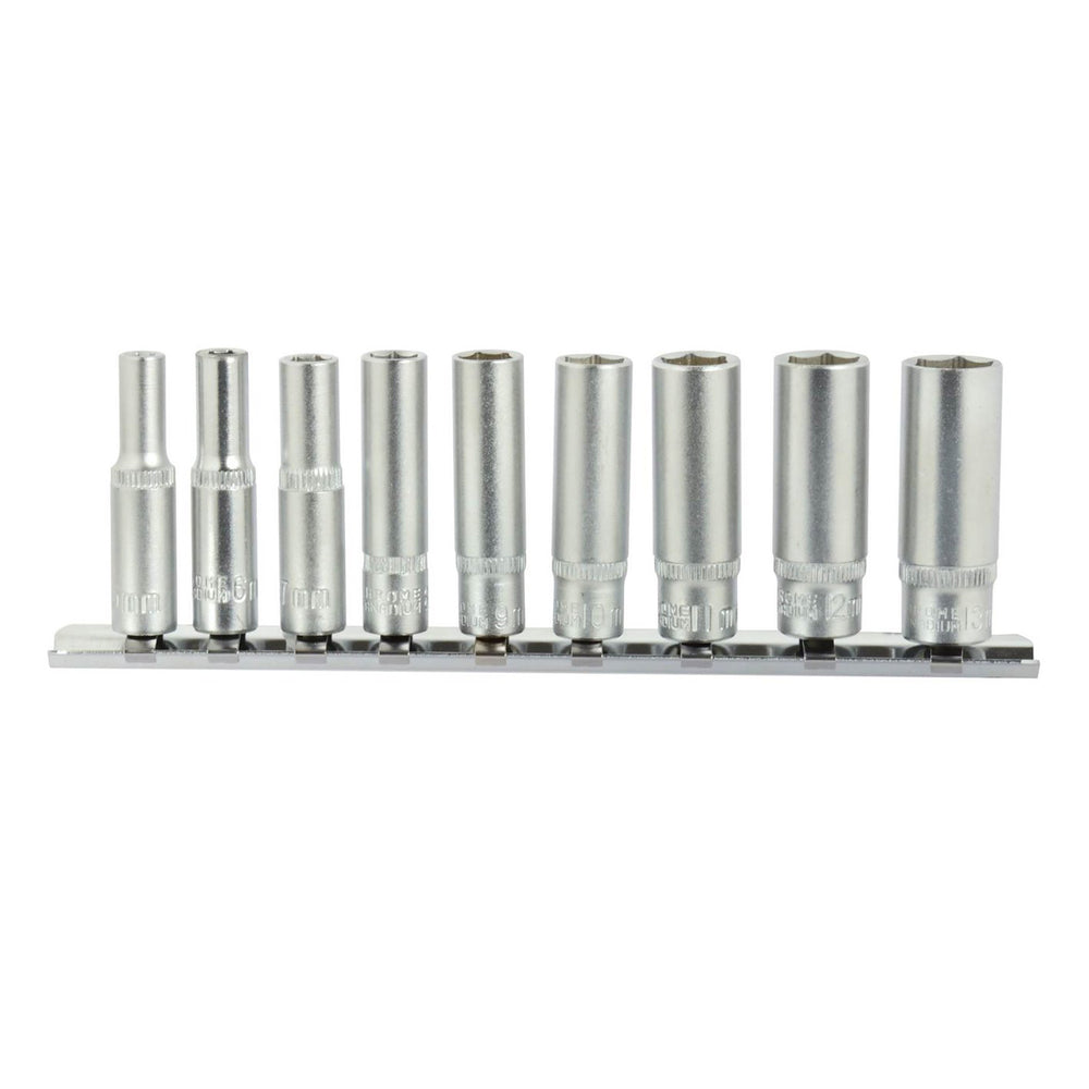 Hosszú dugókulcs készlet 1/4" 5-13 mm 9 db GEKO