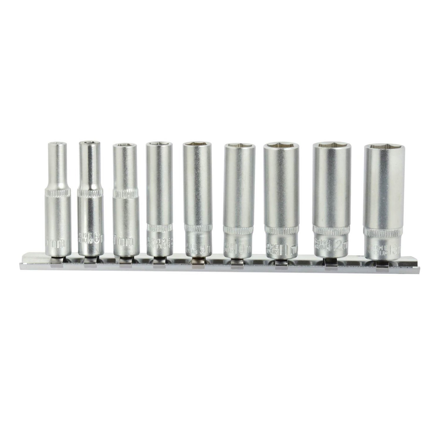 Hosszú dugókulcs készlet 1/4" 5-13 mm 9 db GEKO