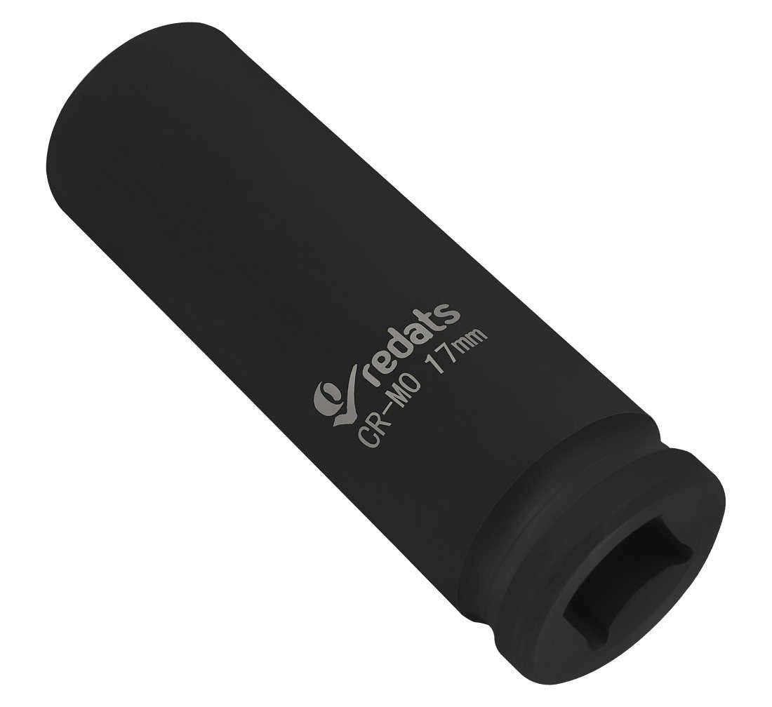 Hosszú gépi dugókulcs 1/2" 17 mm