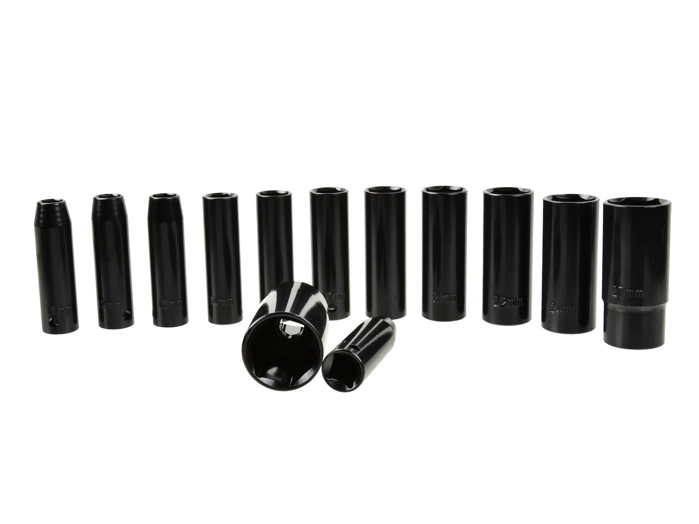 Hosszú gépi dugókulcs készlet 1/2" 10-30 mm 13 db GEKO