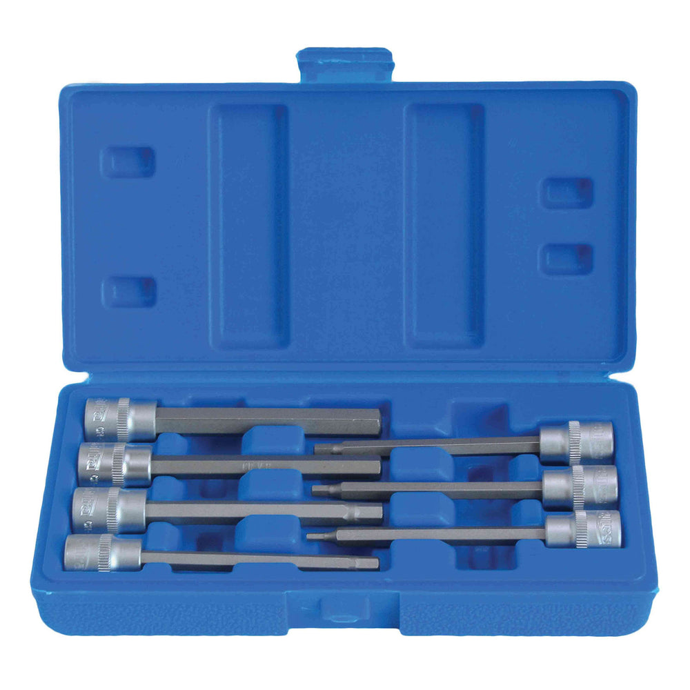Hosszú hexagon bit készlet 3/8 h3-h10 7 db