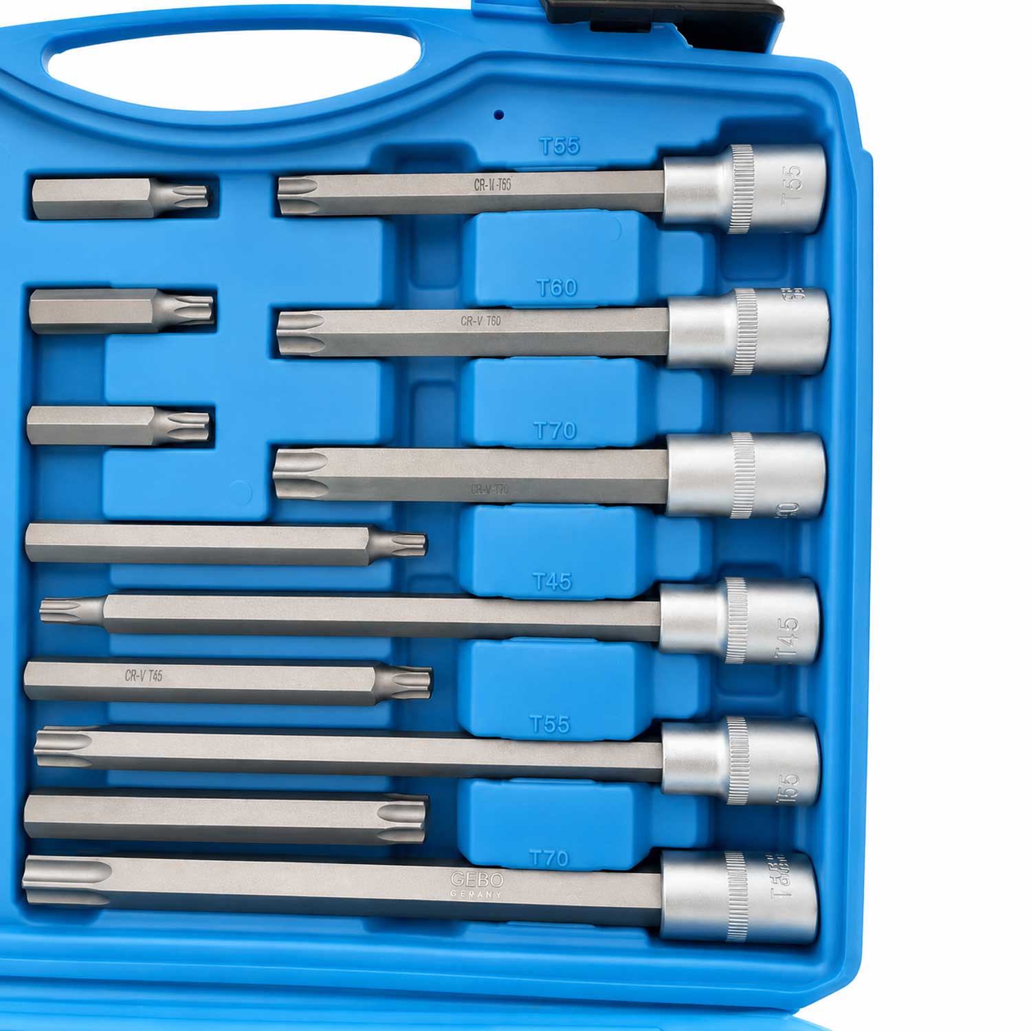 Hosszú TORX bit készlet  1/2 32 GEBO TOOLS