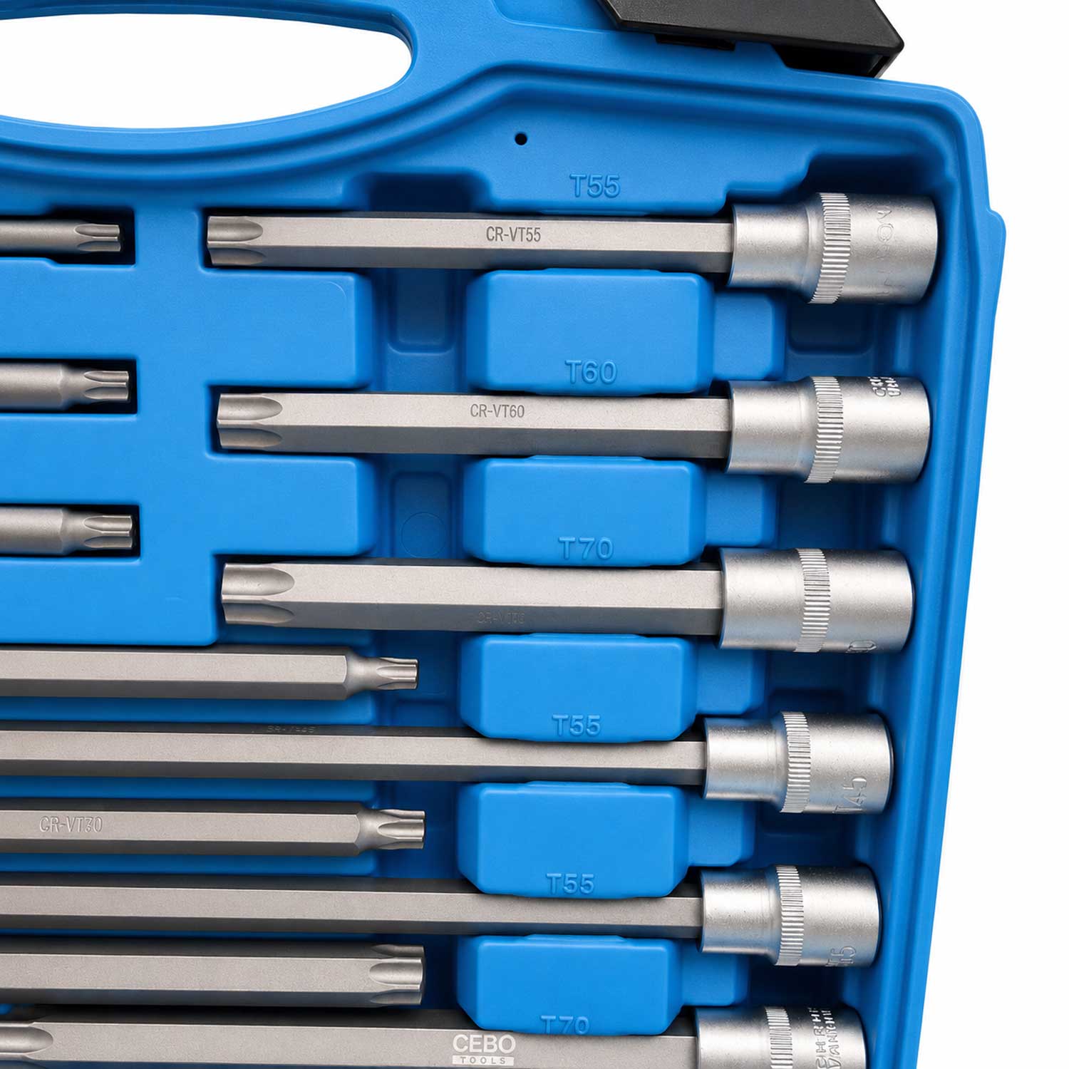 Hosszú TORX bit készlet  1/2 32 GEBO TOOLS