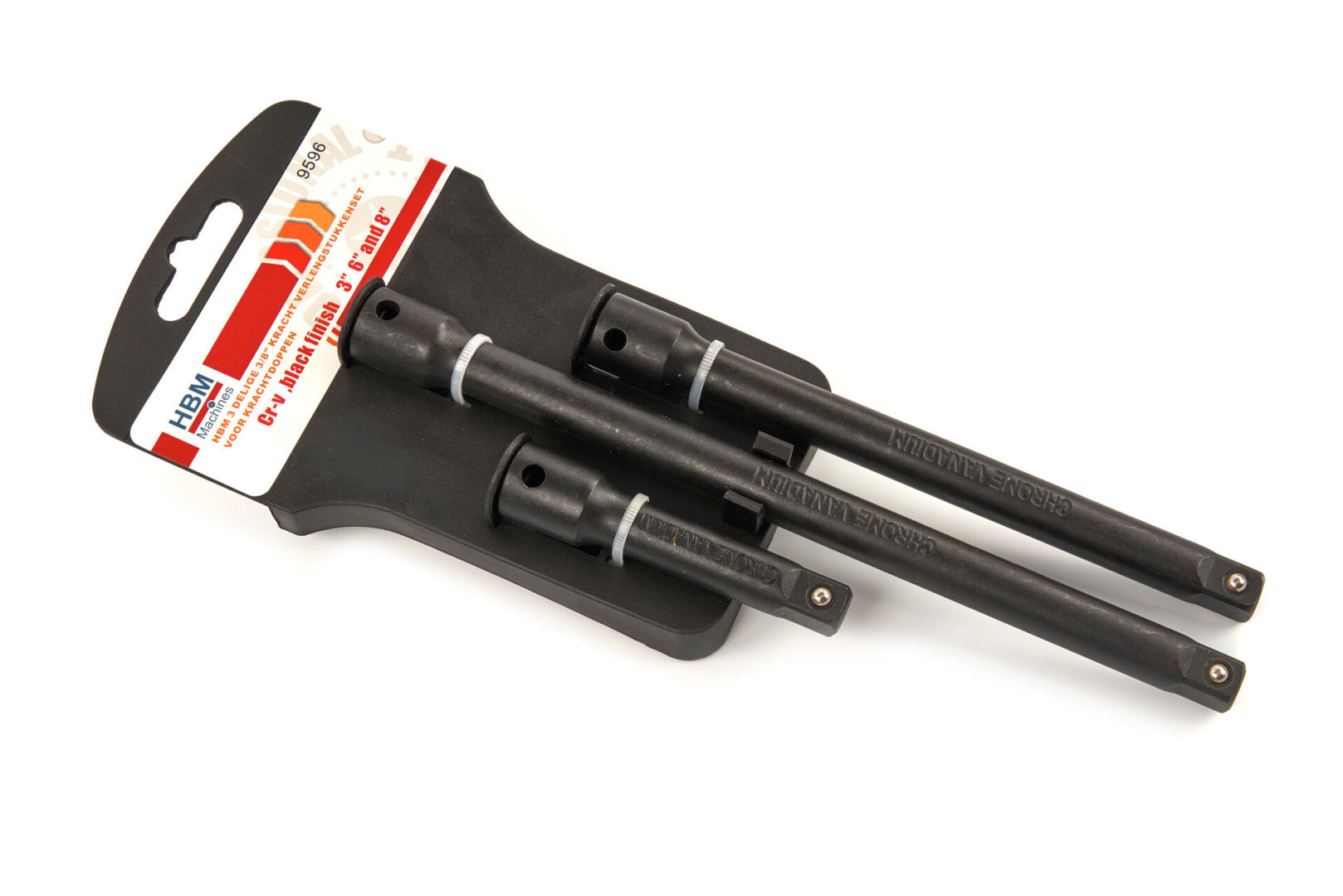 Hosszabbító szár készlet légkulcshoz 3/8" 3 db